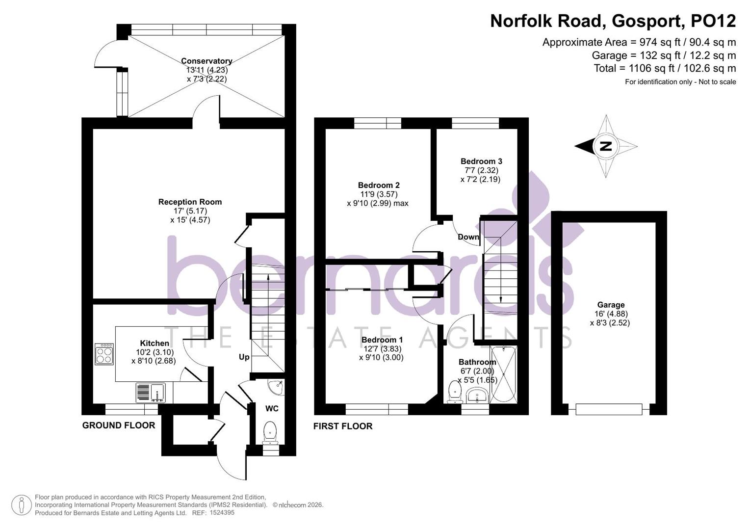 24, Norfolk Road, Gosport floorplan