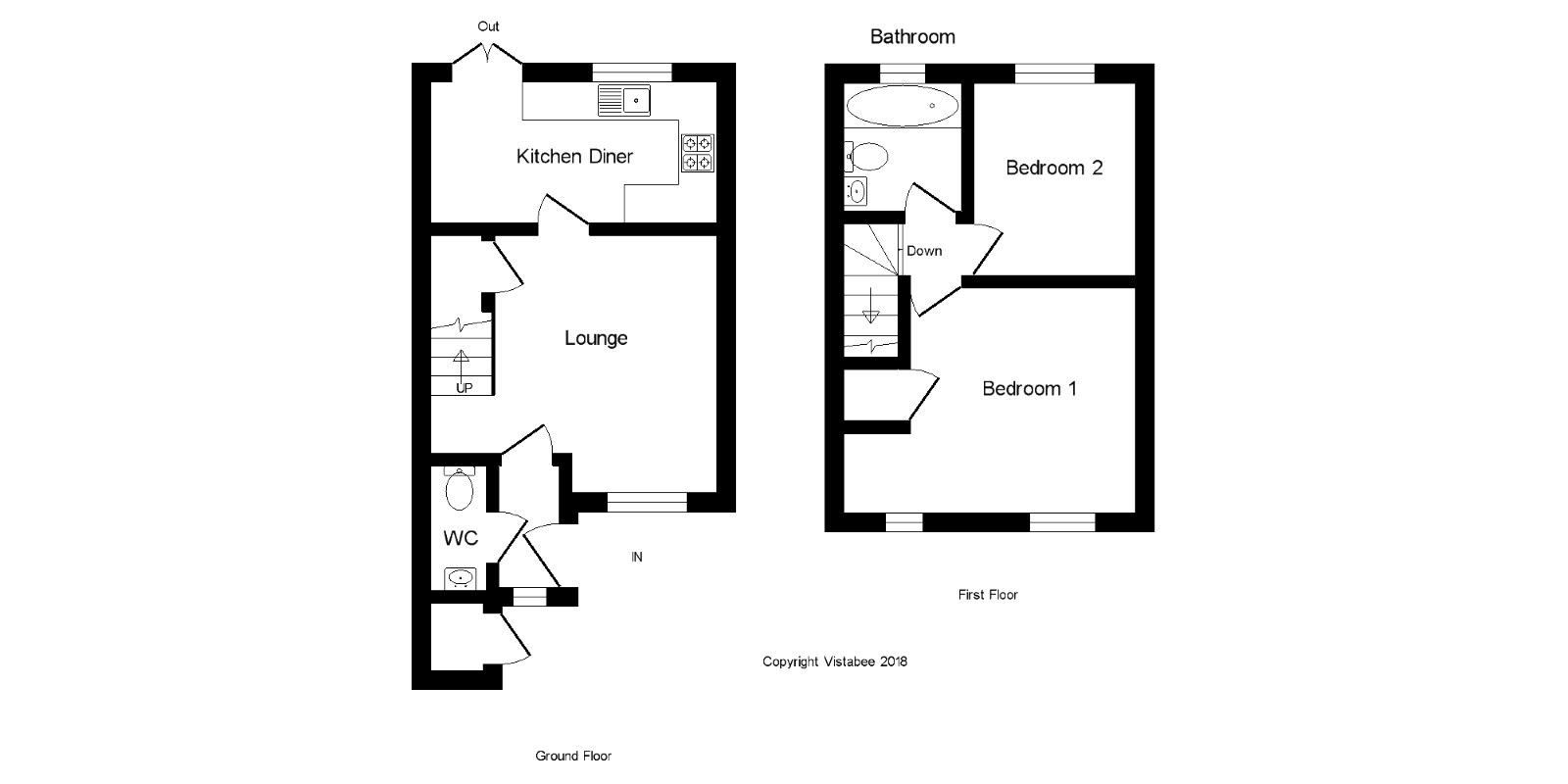 2 Bedrooms Terraced house for sale in Leys Park, Hamilton, South Lanarkshire ML3