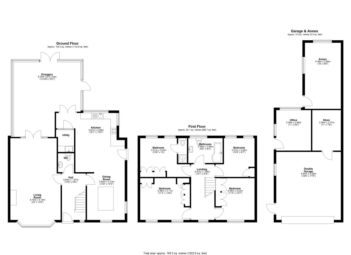 166, York Road, York floorplan