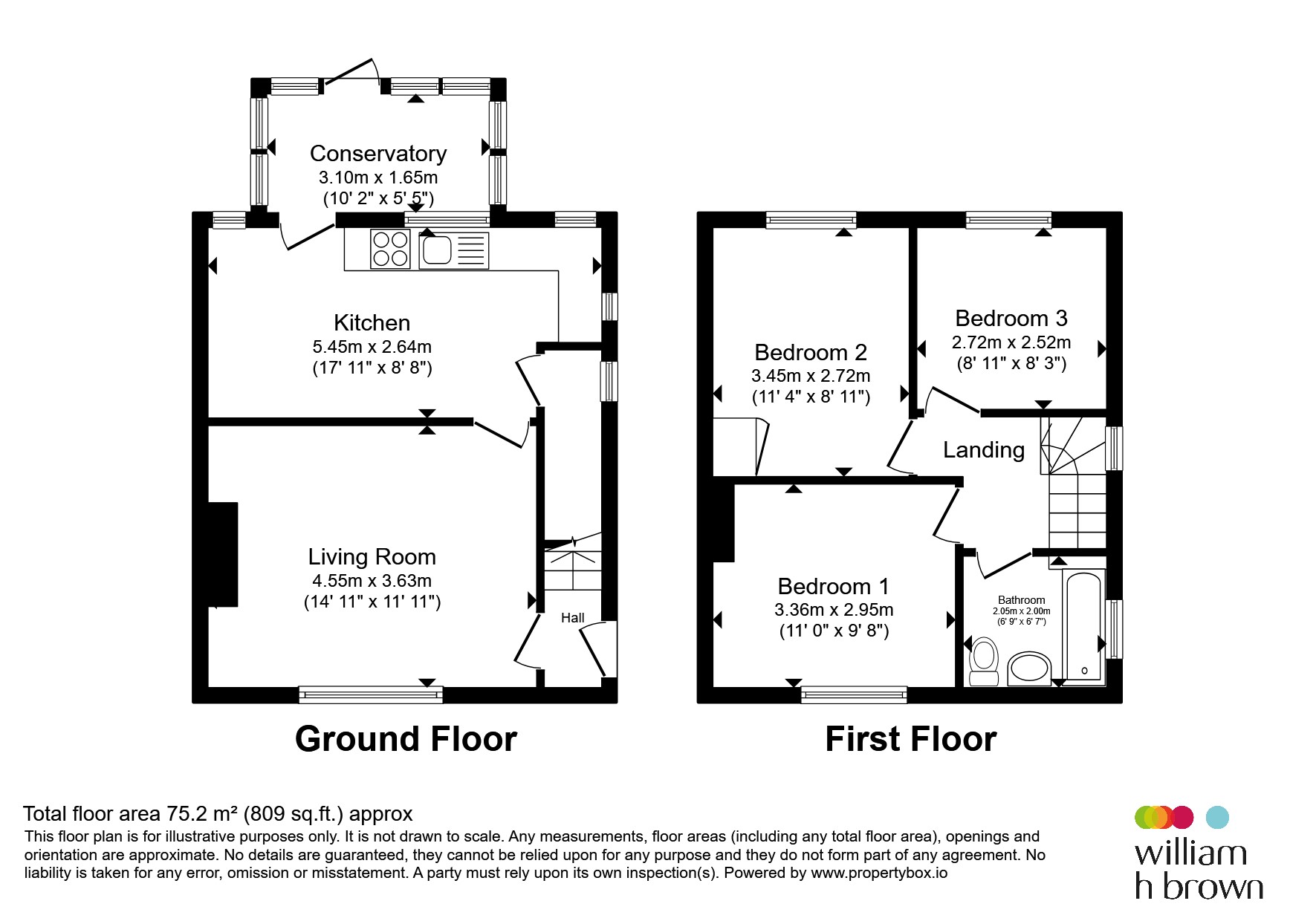 106, Frinton Road, Nottingham floorplan