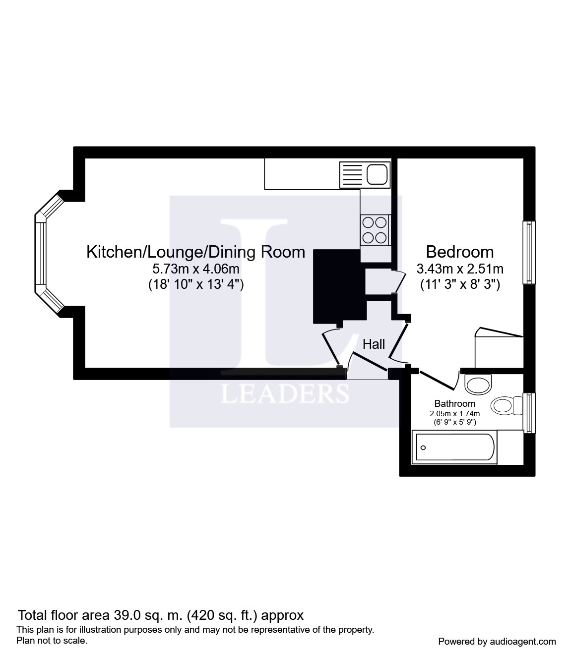 1 Bedrooms  to rent in Claremont Avenue, Woking GU22