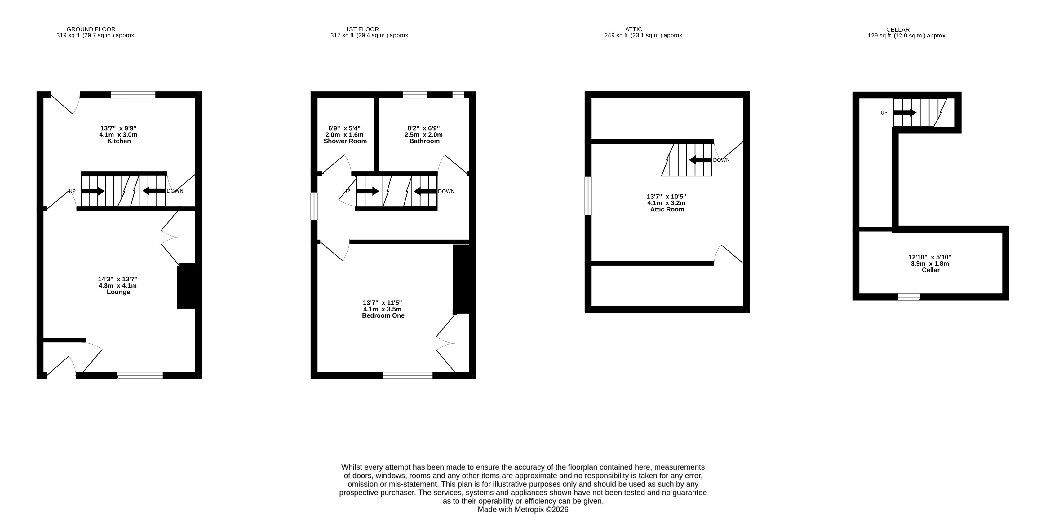 24, Golcar Brow Road, Holmfirth floorplan
