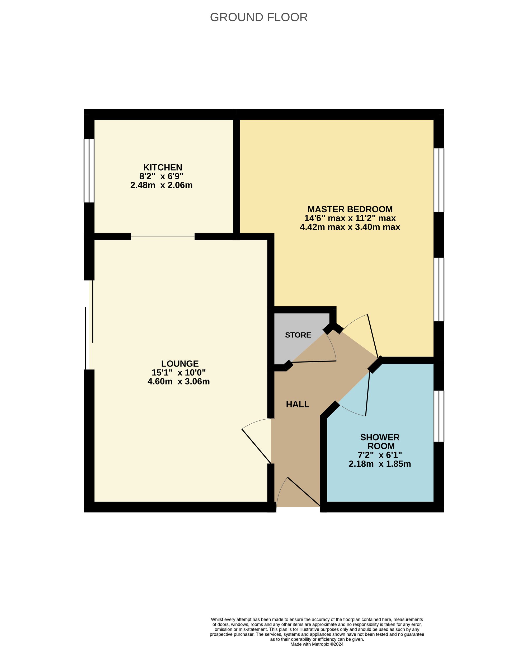 17 Chandlers Row, Manchester floorplan