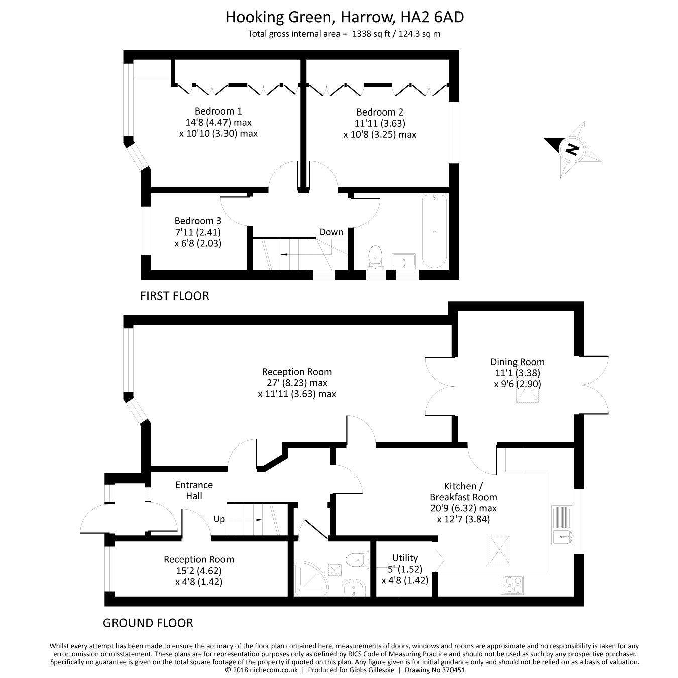 3 Bedrooms Semi-detached house for sale in Hooking Green, Harrow, Middlesex HA2