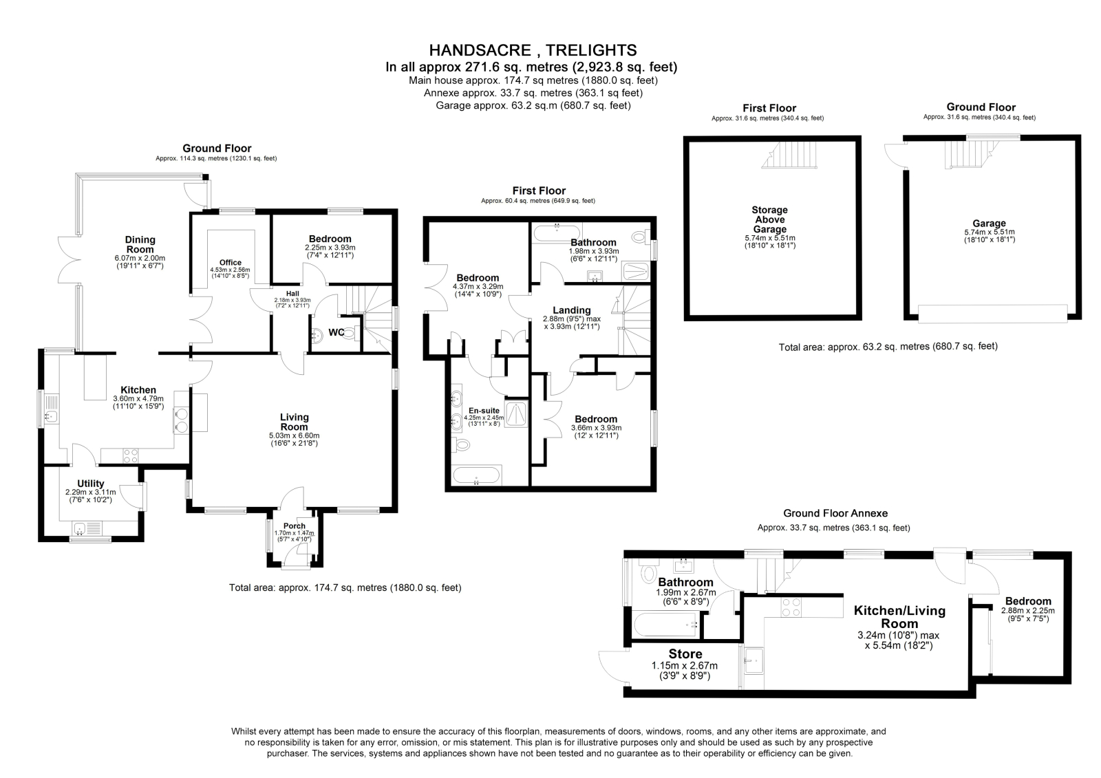 Handsacre, Trelights, Port Isaac floorplan