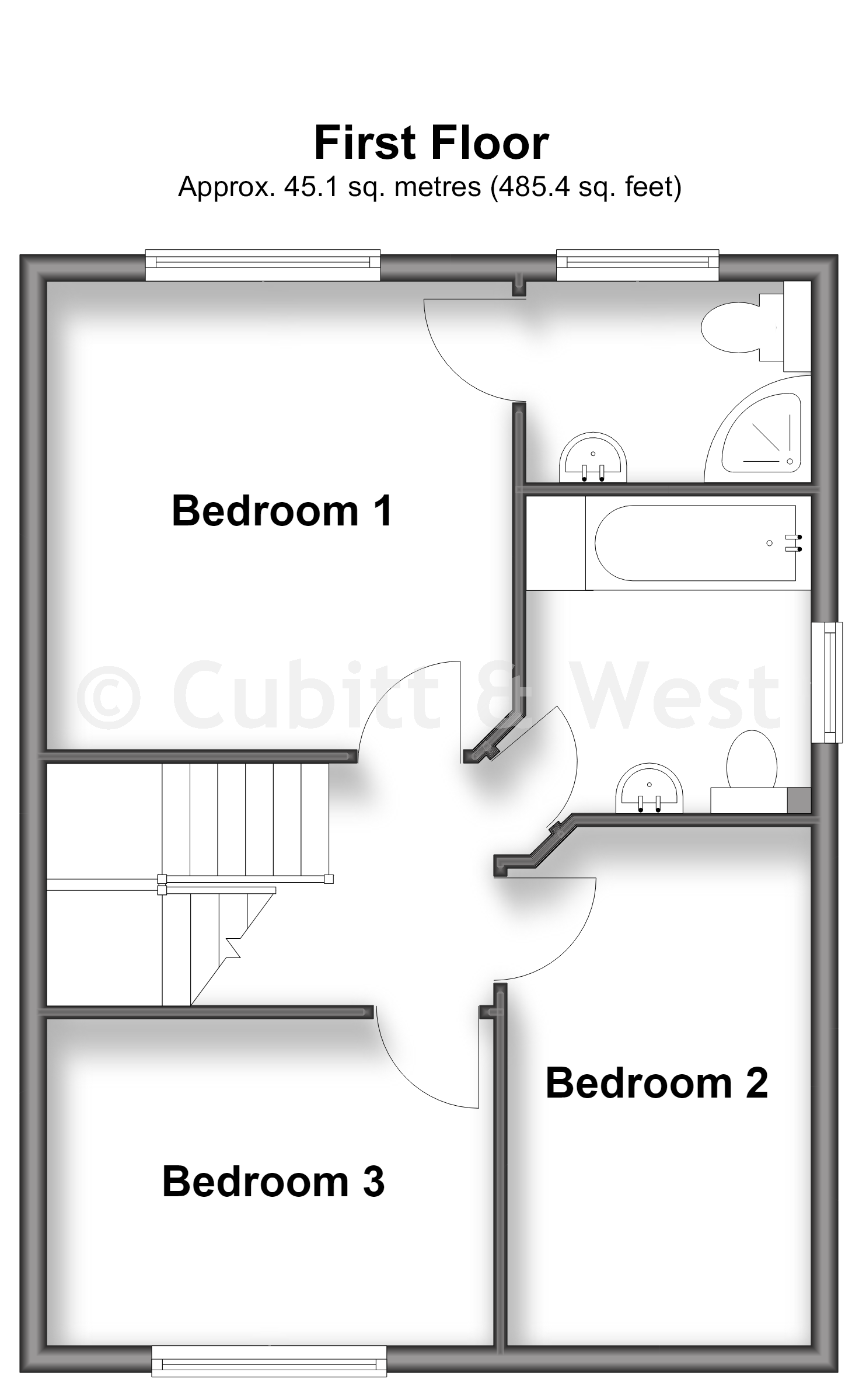 2, Mulberry Way, Crowborough floorplan