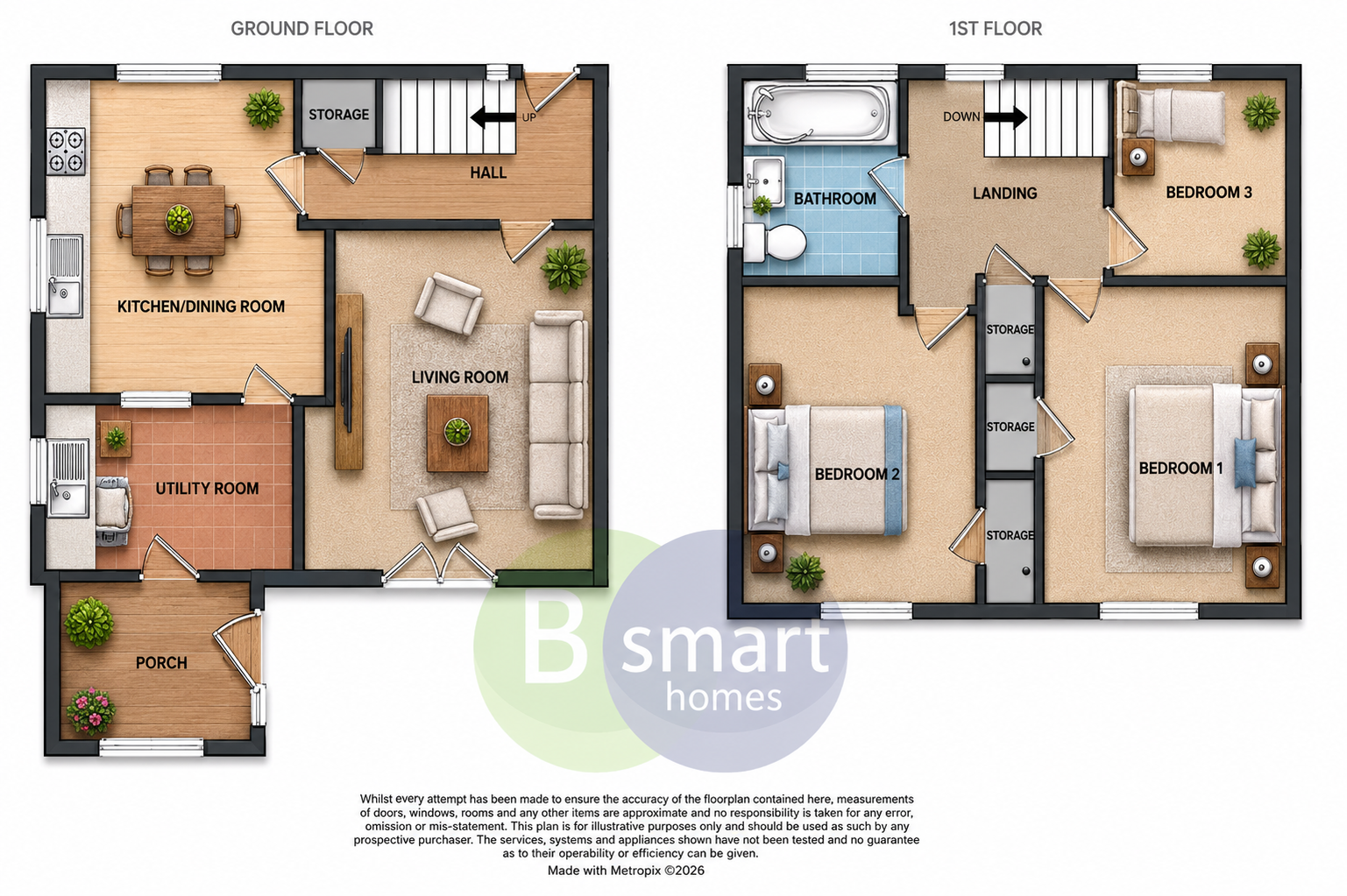 15, Maori Avenue, Rotherham floorplan