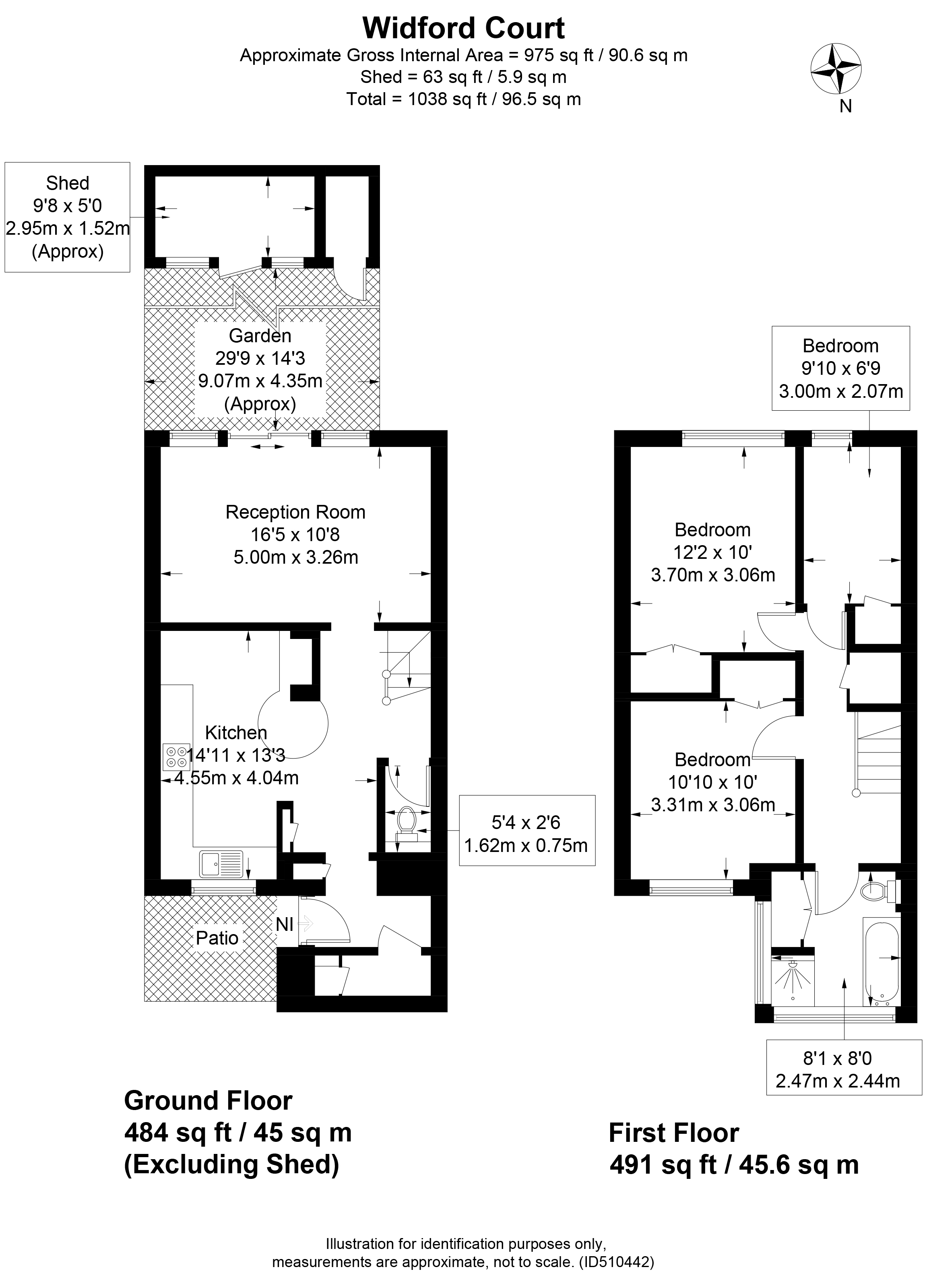 3 Bedrooms Flat to rent in Widford, Castle Road, Camden NW1