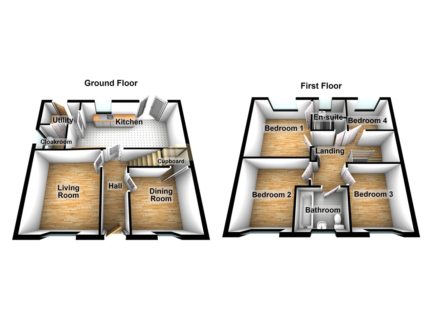 Plot 78, The Conniston, Pembrey floorplan