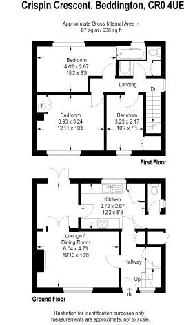 3 Bedrooms Semi-detached house for sale in Crispin Crescent, Beddington, Croydon CR0