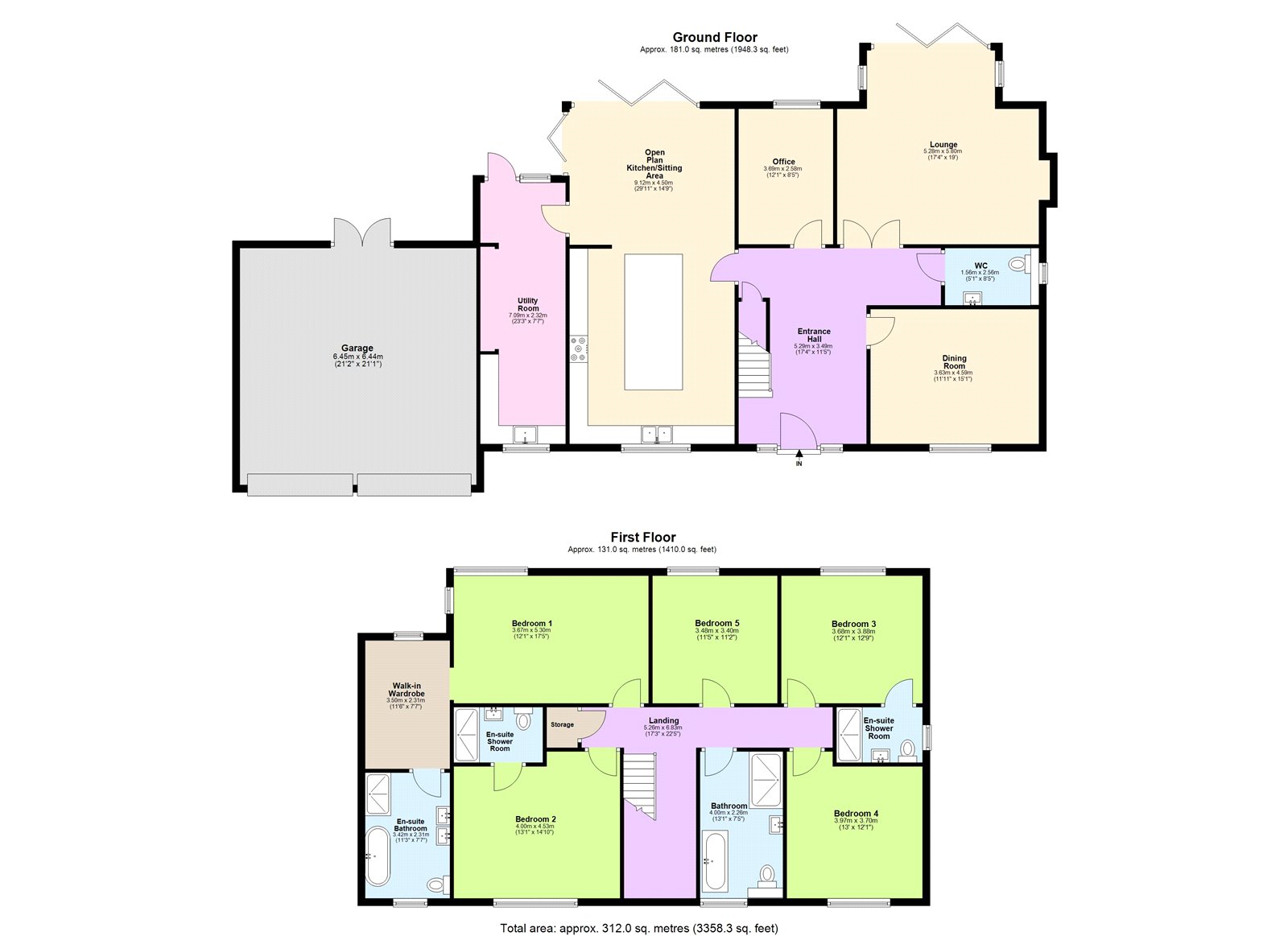 1 The Stables,, Hastoe Hill, Tring floorplan