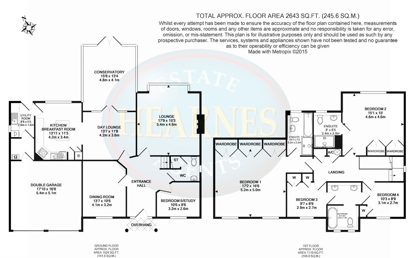 63, Casterbridge Road, Ferndown floorplan
