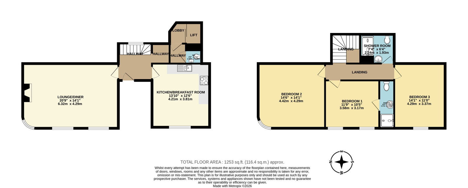 8,Apartment 9 ' Edenhurst', Elliot Terrace, Plymouth floorplan
