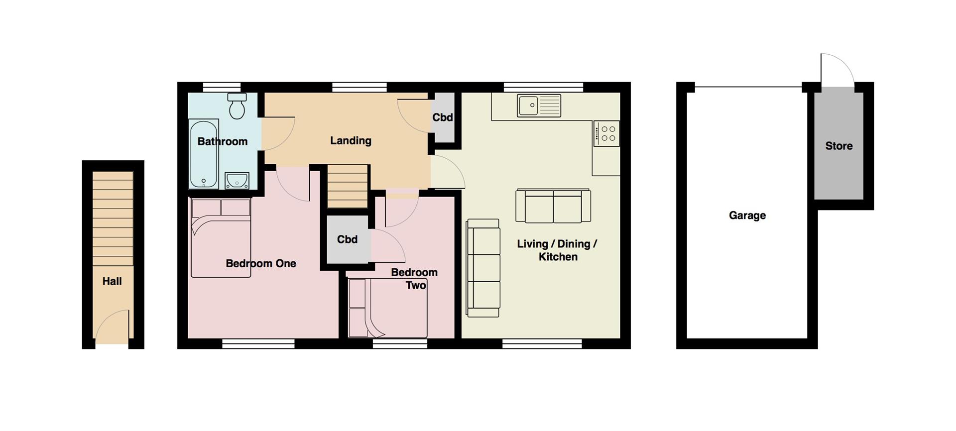 2 Bedrooms Flat for sale in Greenfinch Way, Heysham, Morecambe LA3