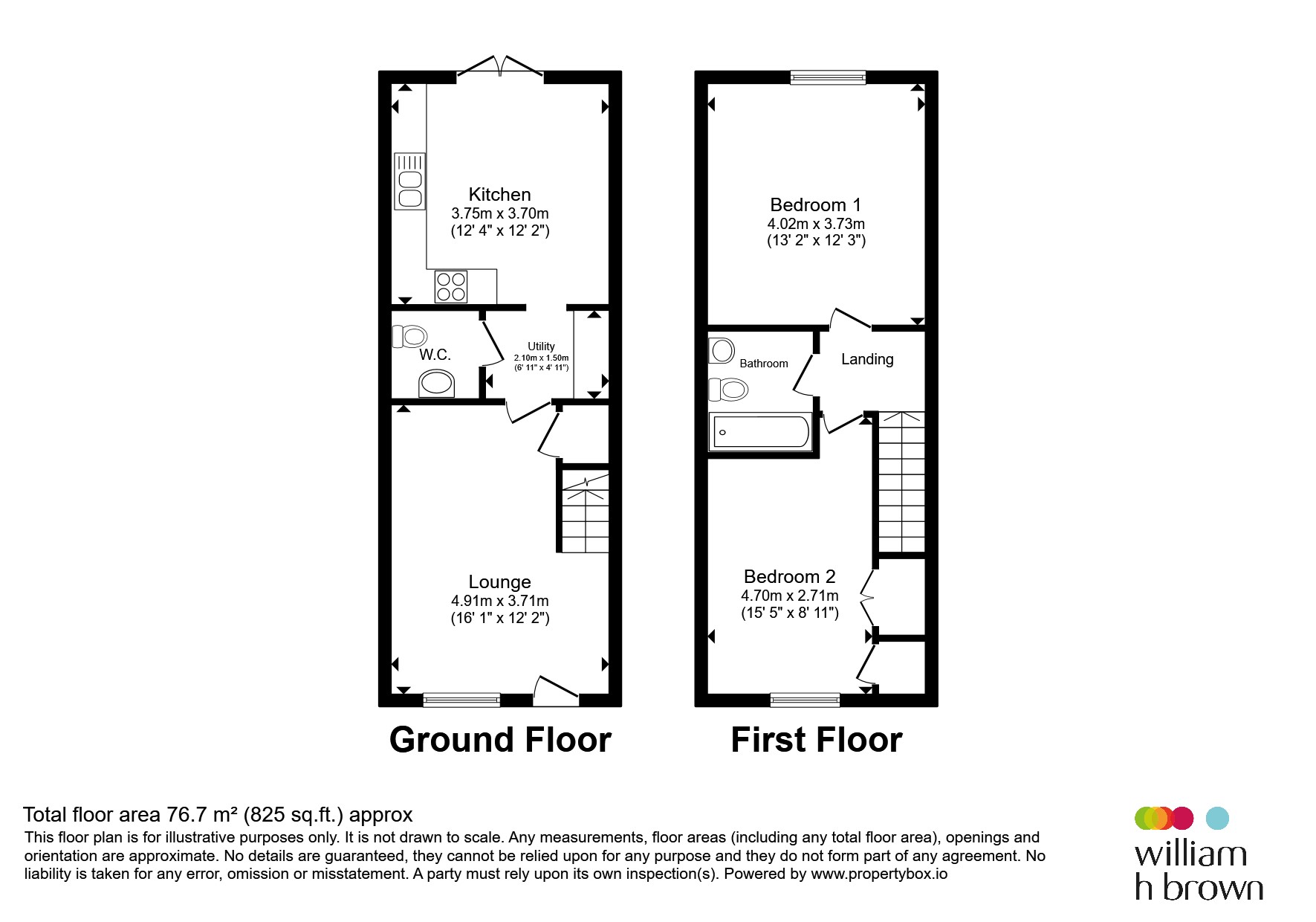 39, Turner Crescent, Norwich floorplan