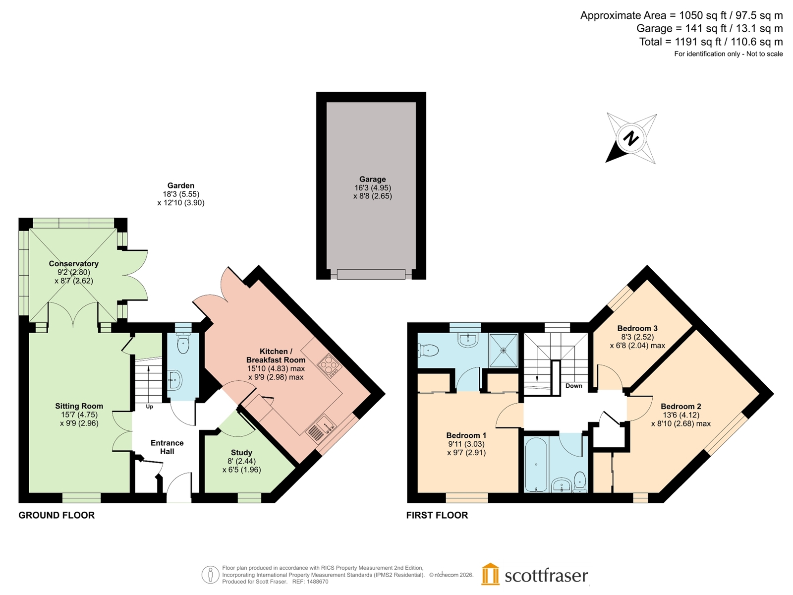 3, Park View Lane, Oxfordshire floorplan