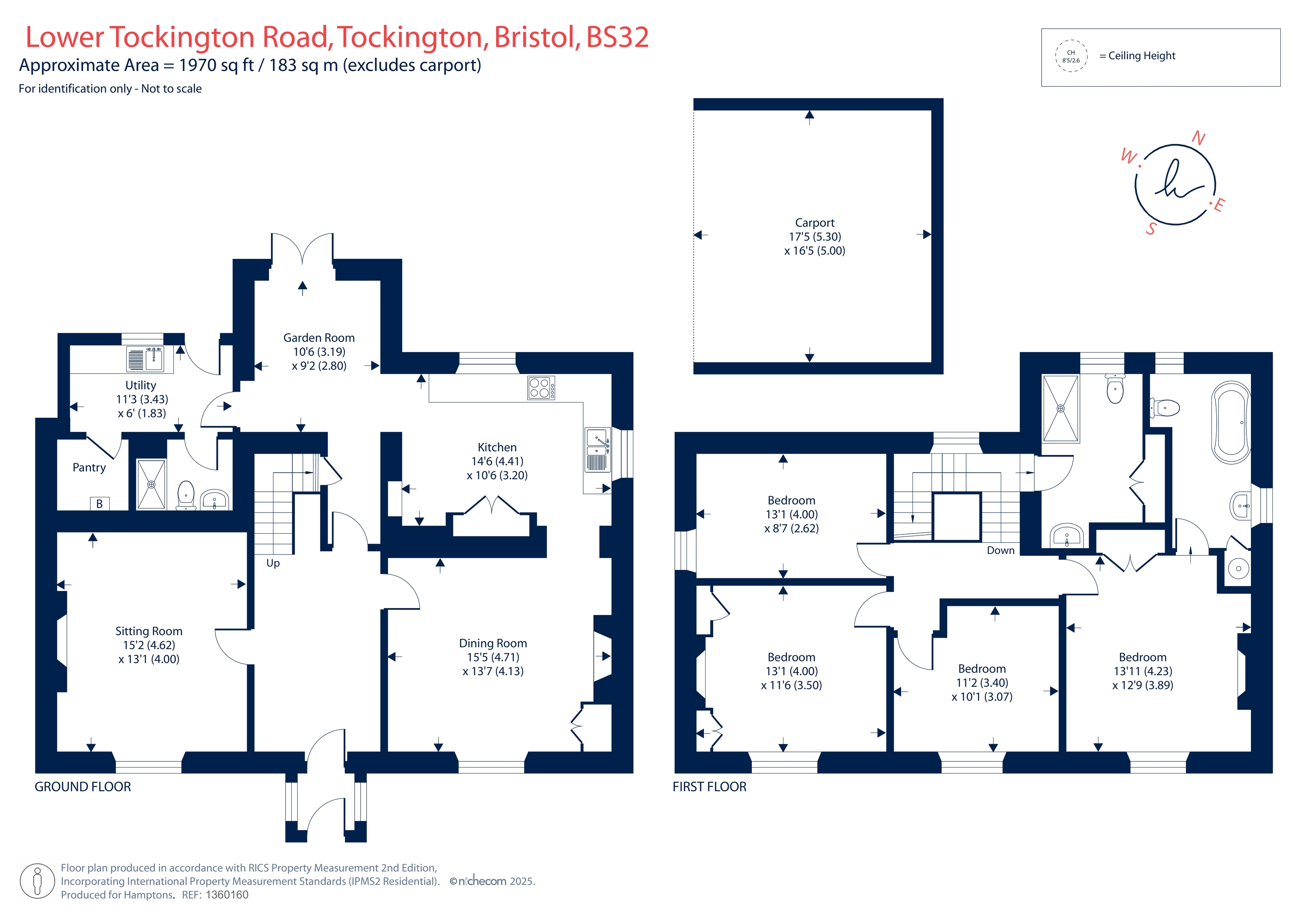 The Knoll, Lower Tockington Road, Tockington floorplan