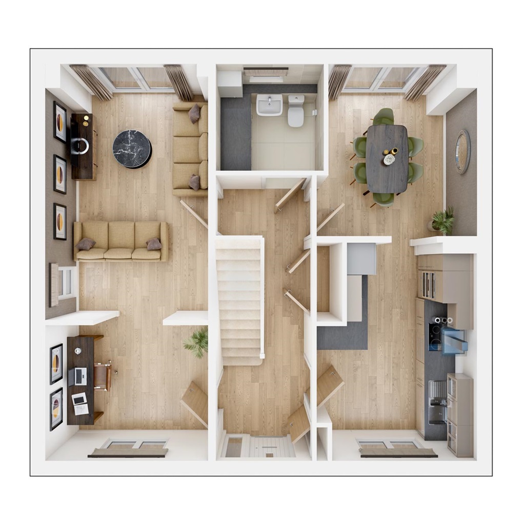 The Meadowford - Plot 21, Wisley Acres, Wisley Lane, Ockham floorplan