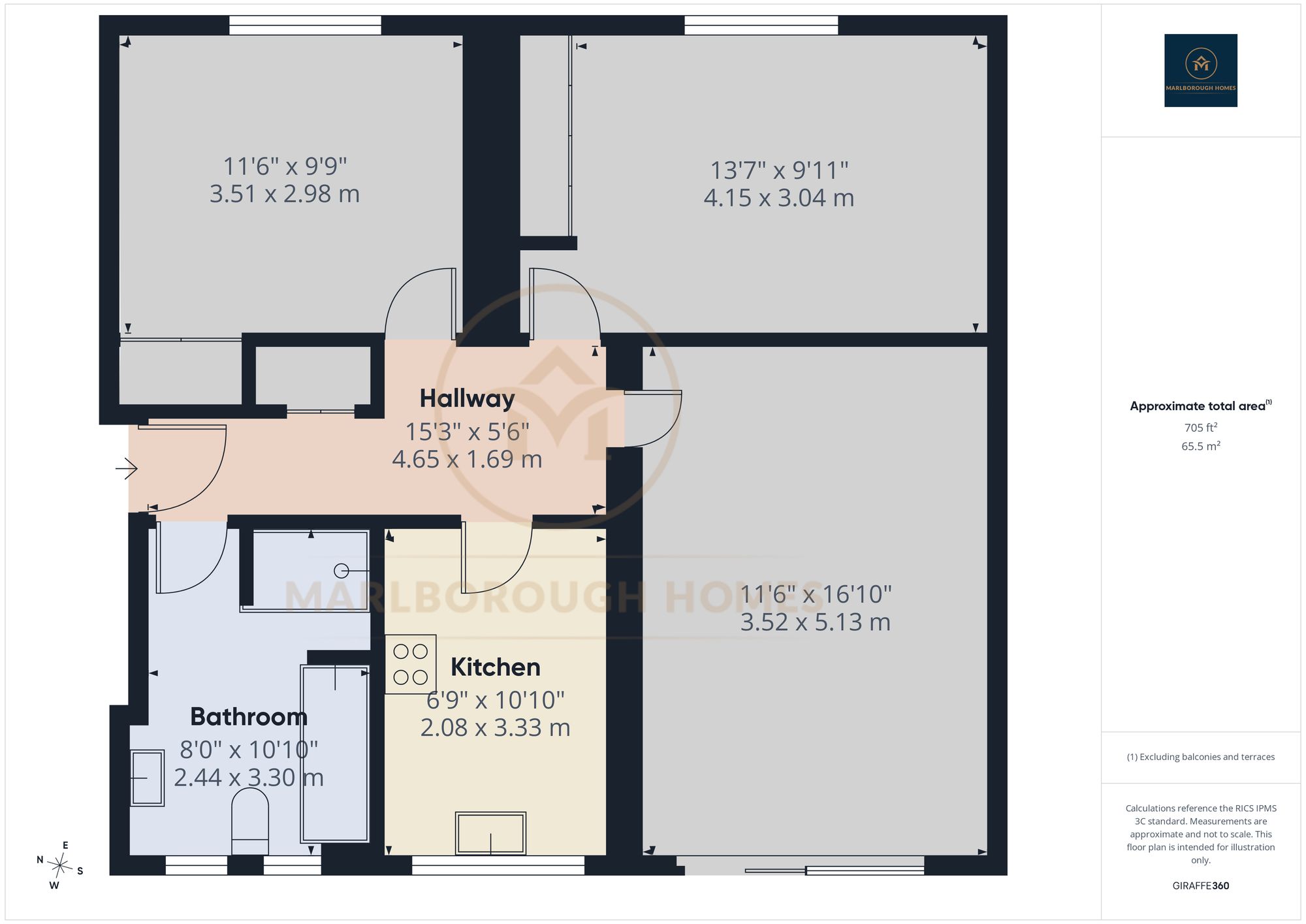 20 Parkmore Close, Woodford Green floorplan