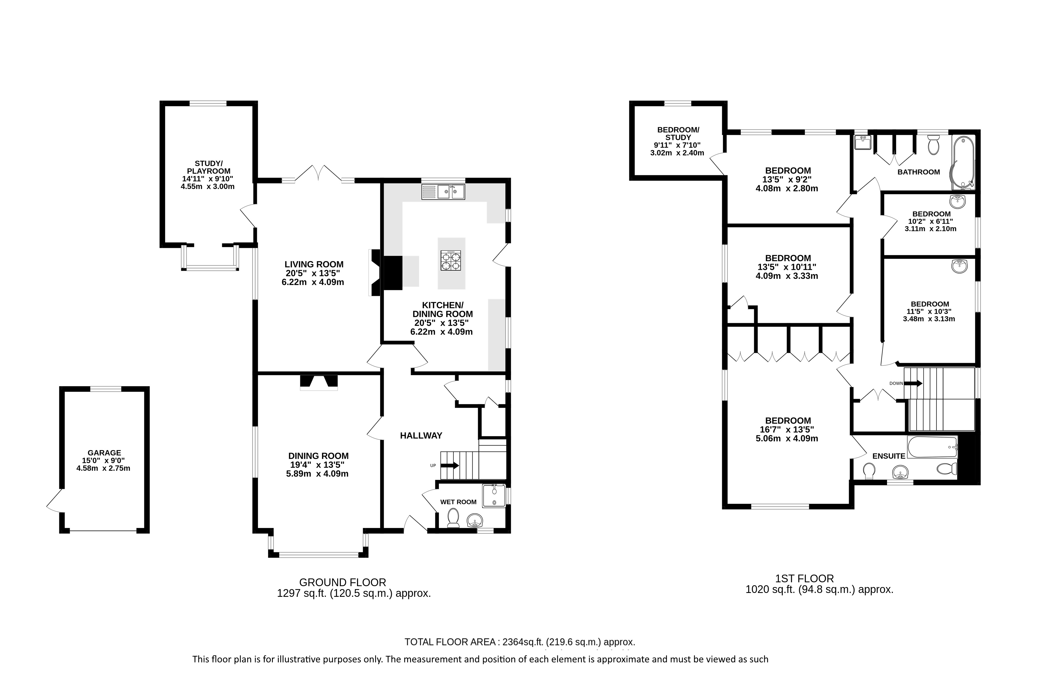 35, Lemsford Road, Hertfordshire floorplan