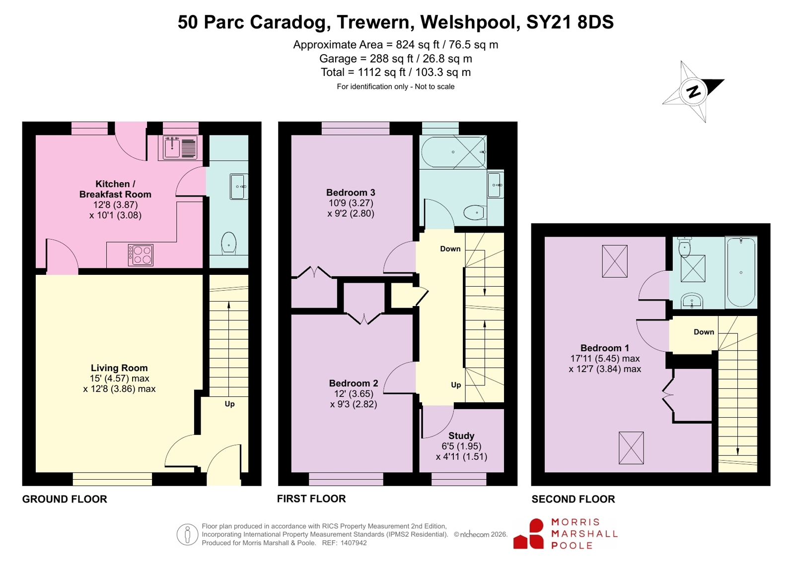 50, Parc Caradog, Welshpool floorplan