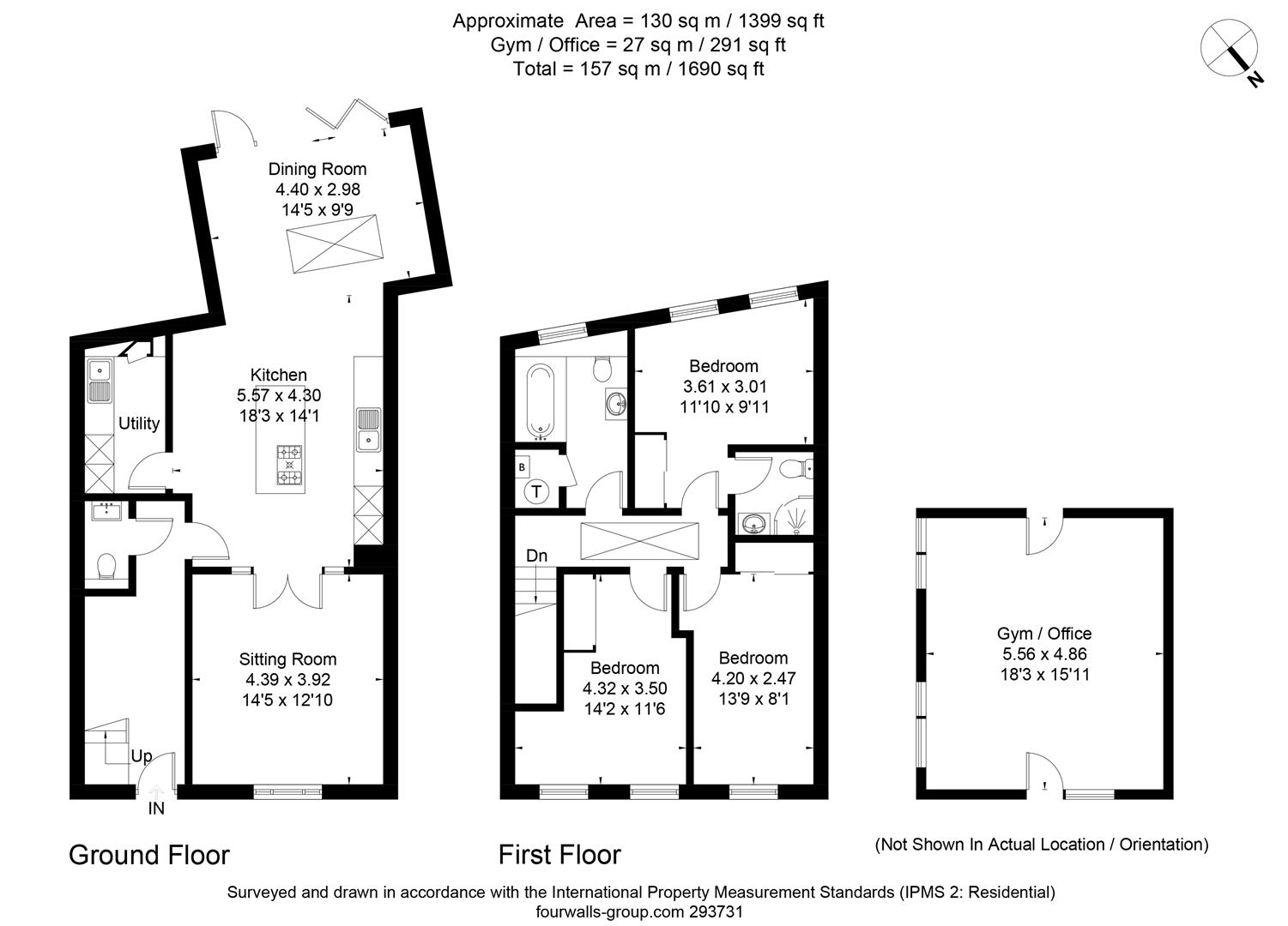 101, London Road, Cheltenham floorplan