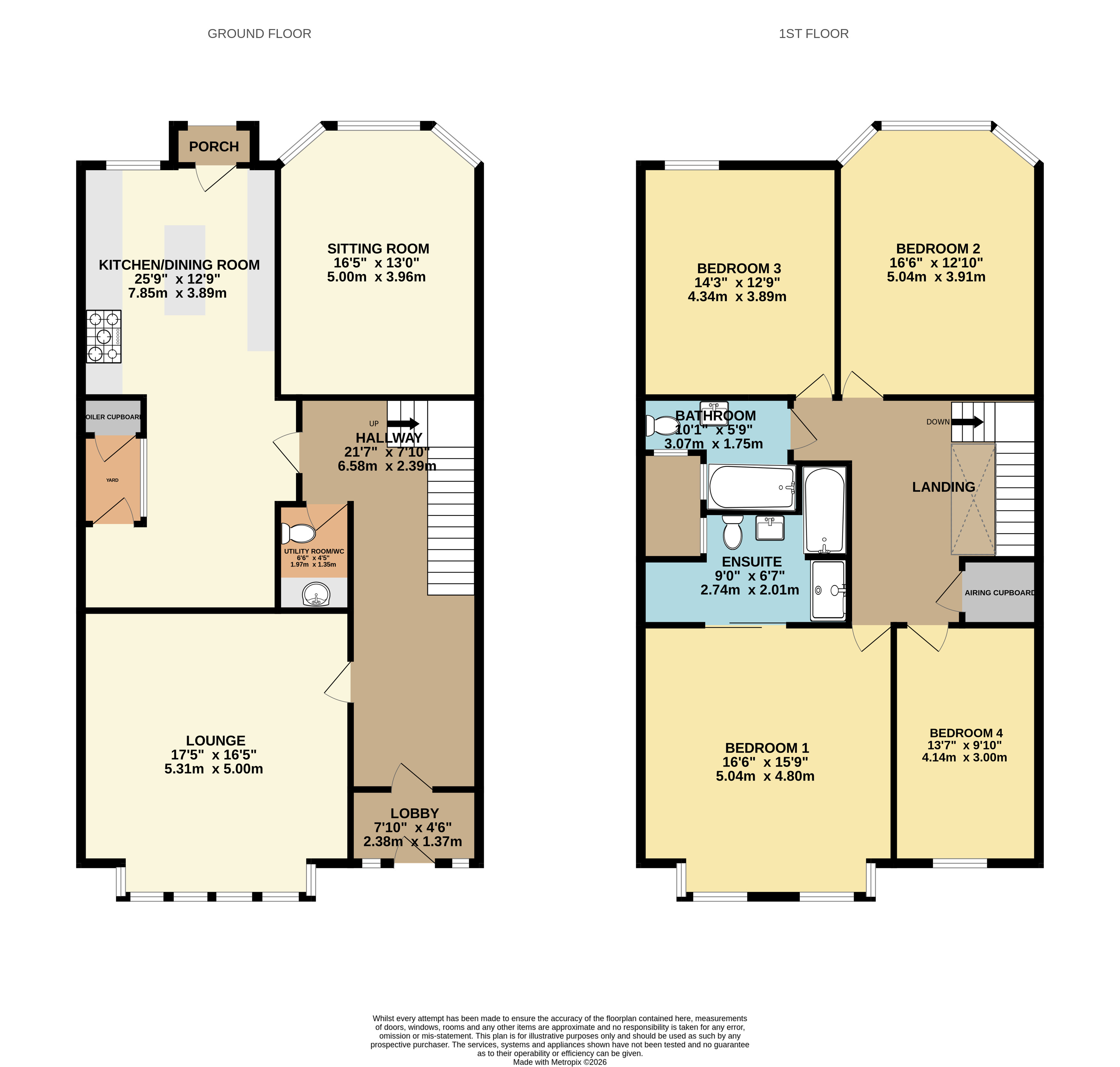 19 Broad Park Avenue, Ilfracombe Devon, Devon floorplan