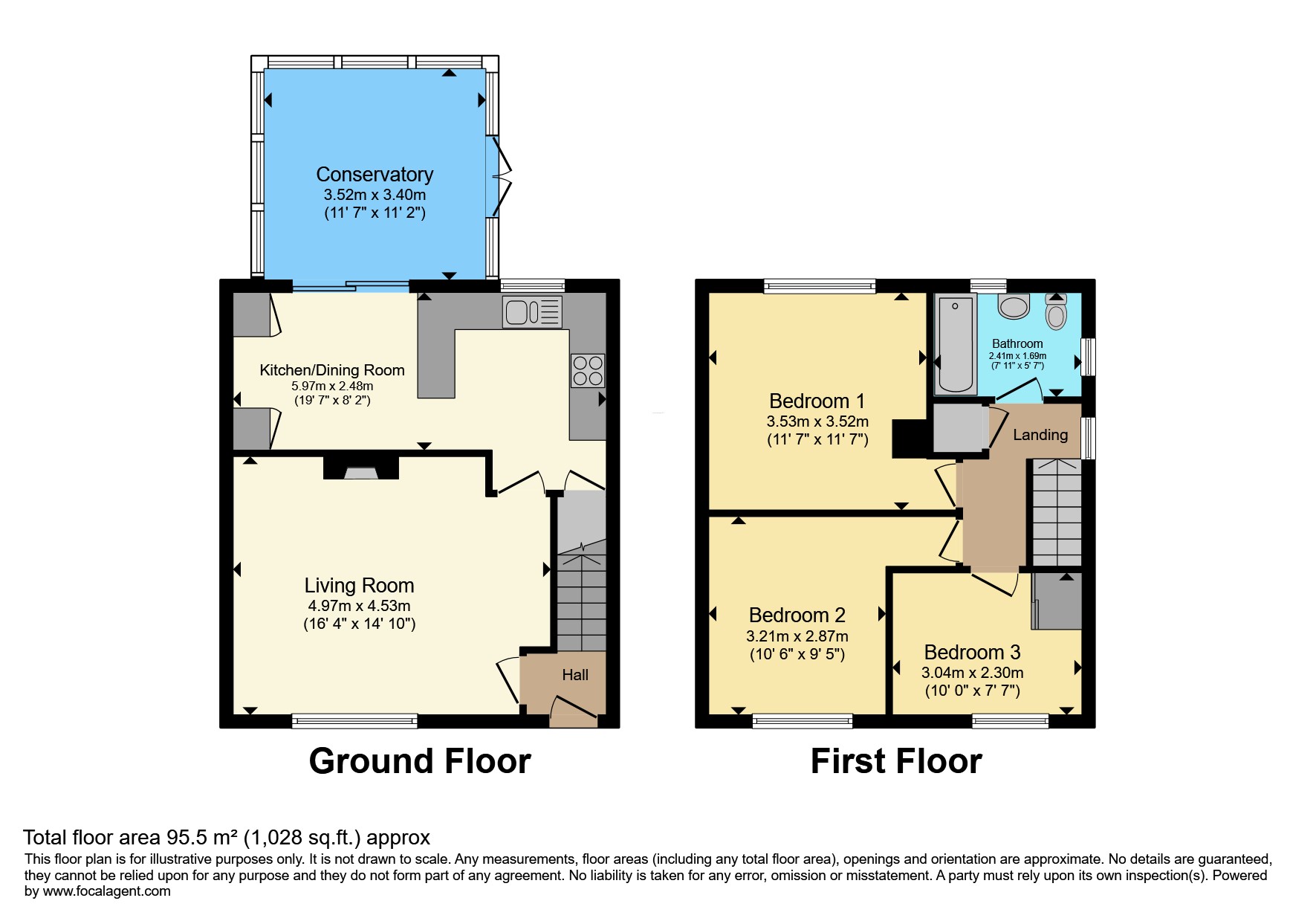 56, Handsworth Road, Wakefield floorplan