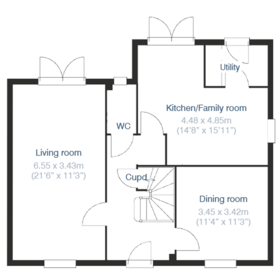 4 Bedrooms Detached house for sale in Barrington Park, Highworth Road, Shirvenham SN6