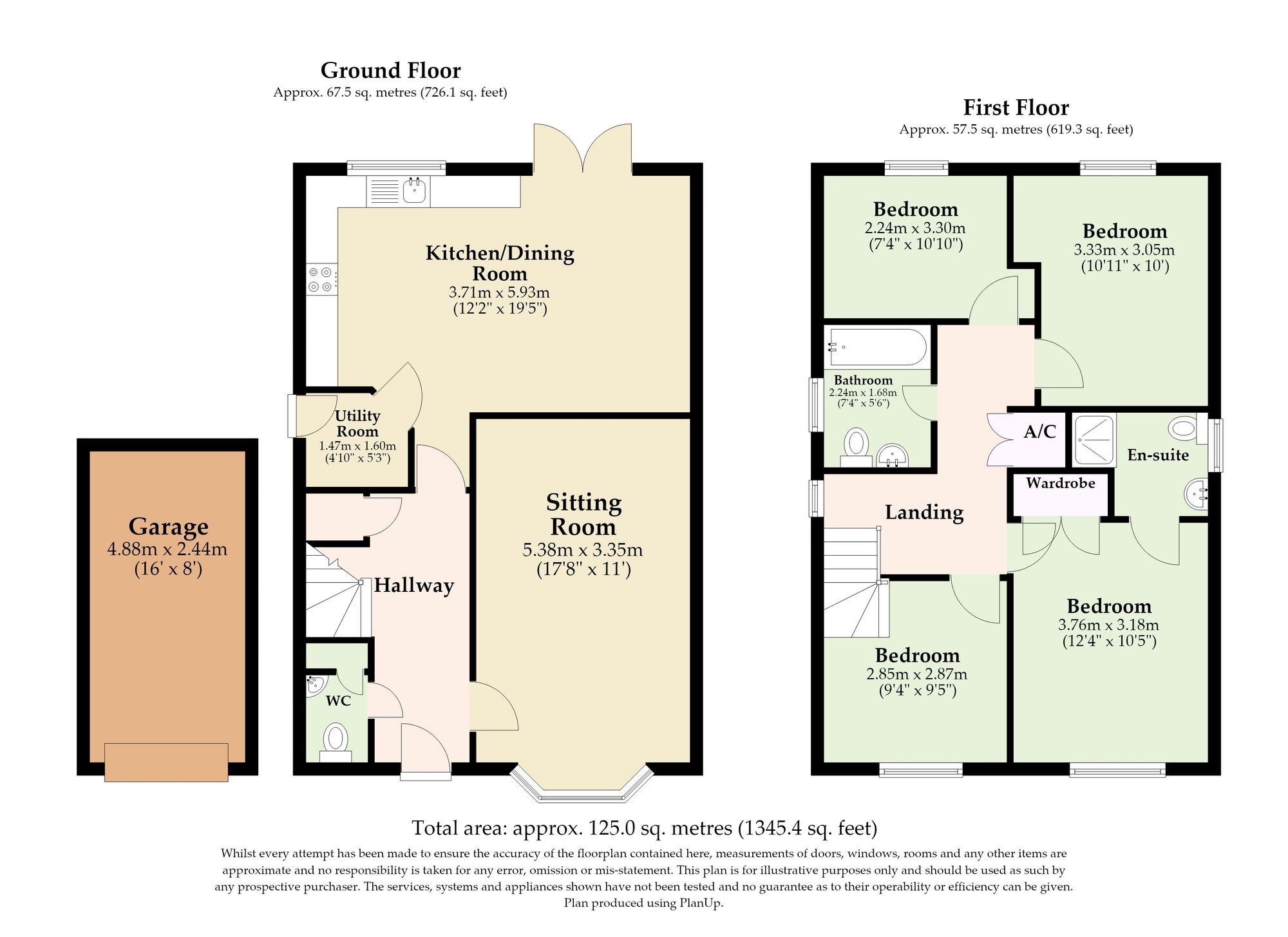 8 Larwood Way, Norwich floorplan