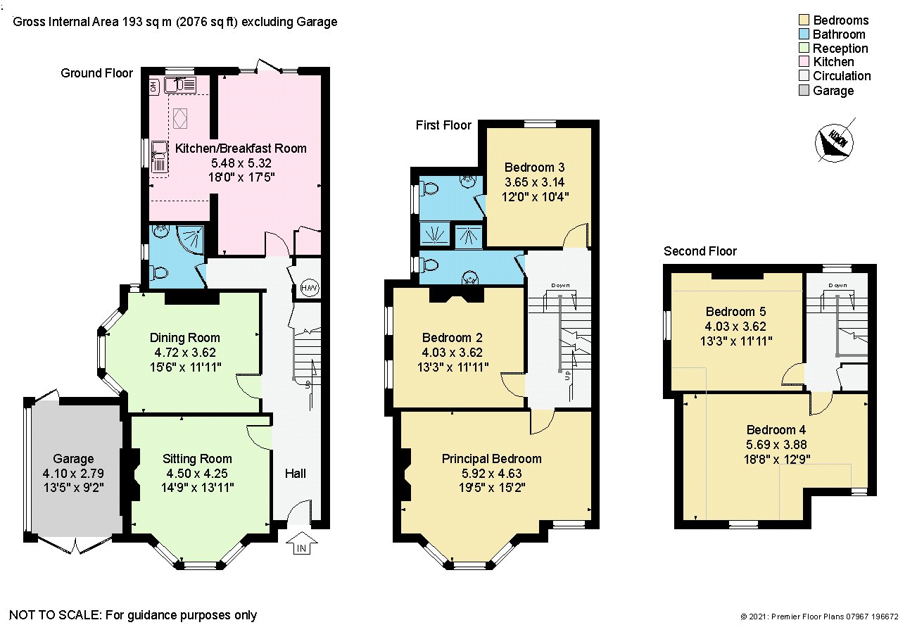 Glisson Road, Cambridge CB1, 5 bedroom semidetached house for sale