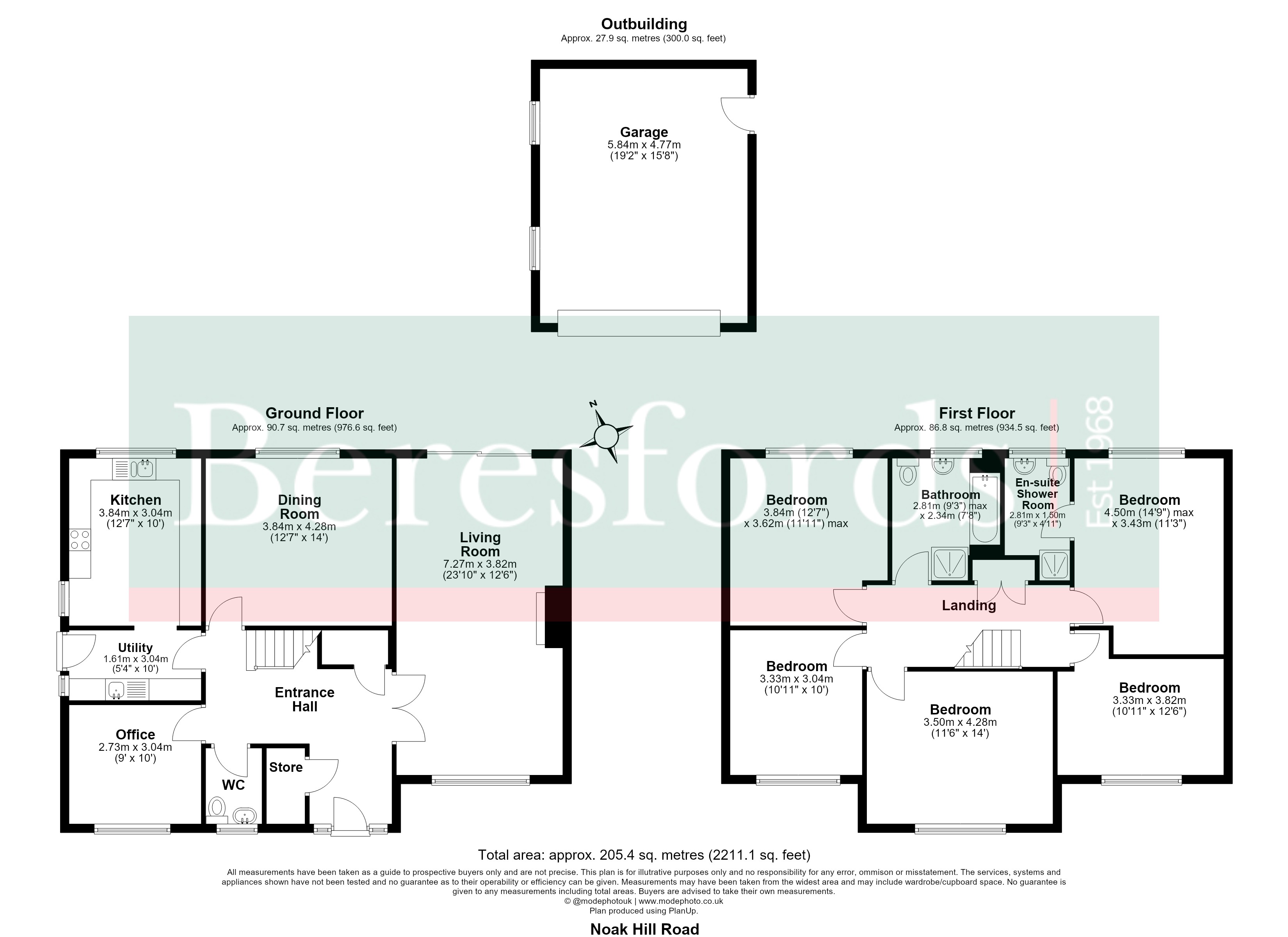Noak Hill Road, Essex floorplan