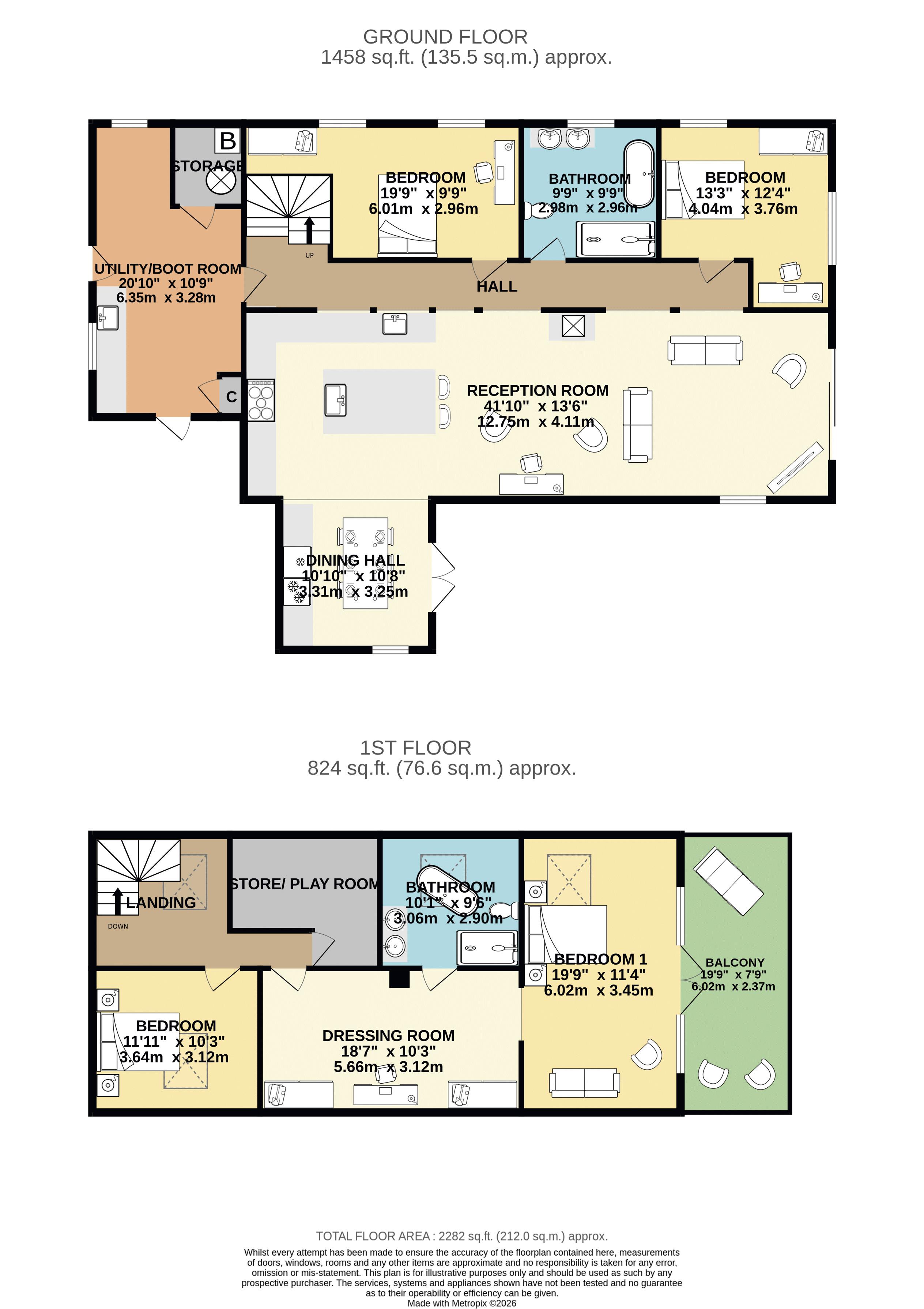 Oath Hill Barn, Red Hill, Bridgwater floorplan