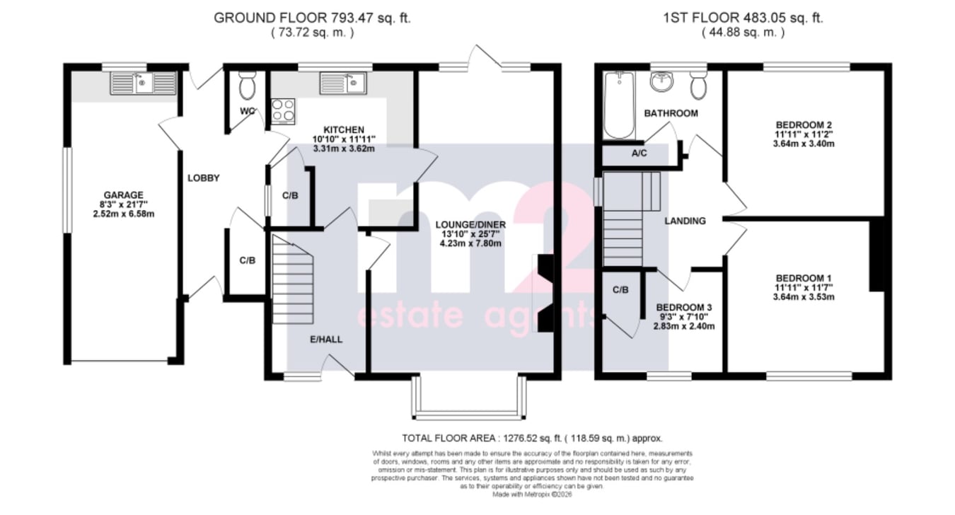 8, Caestory Avenue, Usk floorplan