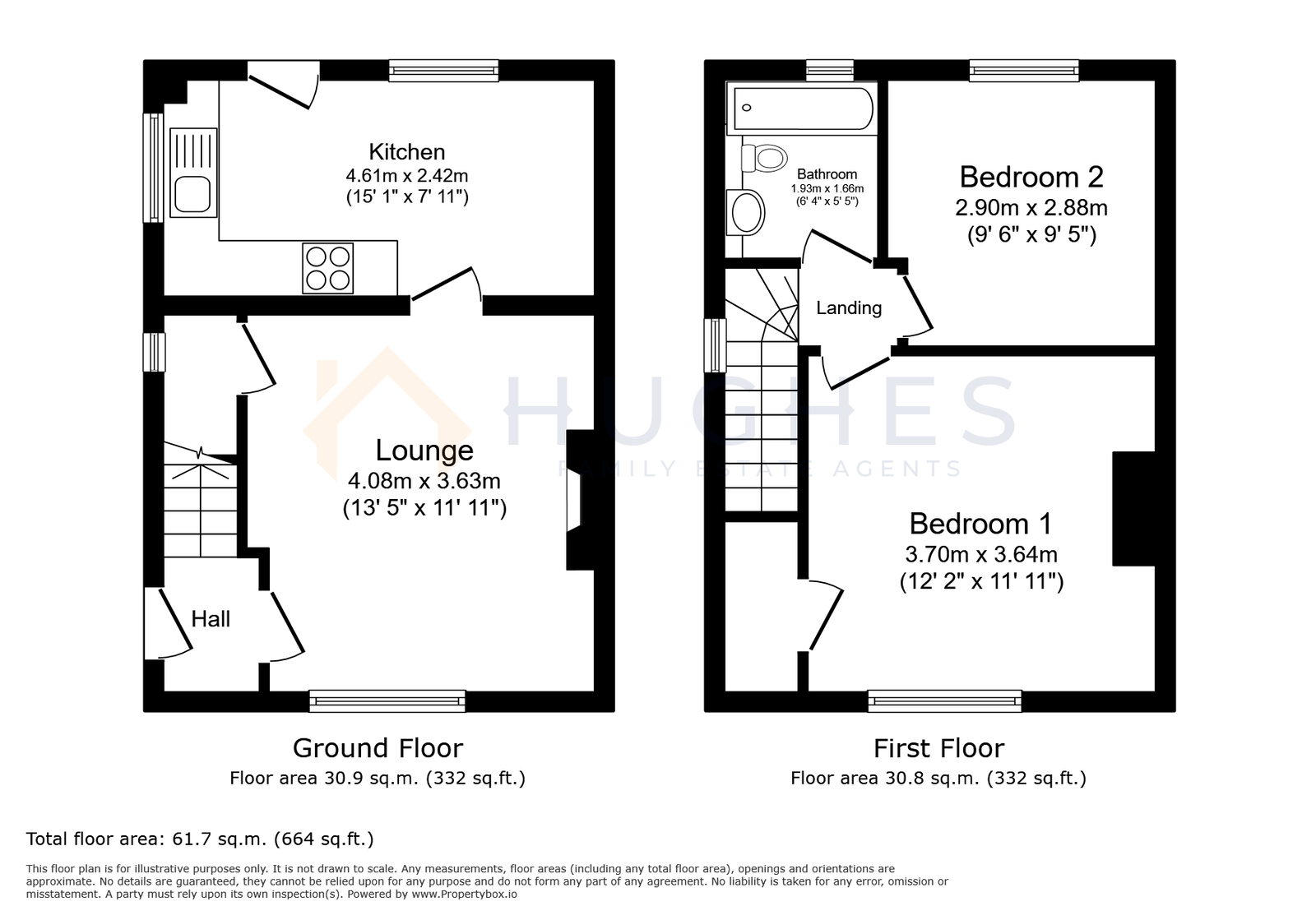 23, Keats Road, Sheffield floorplan