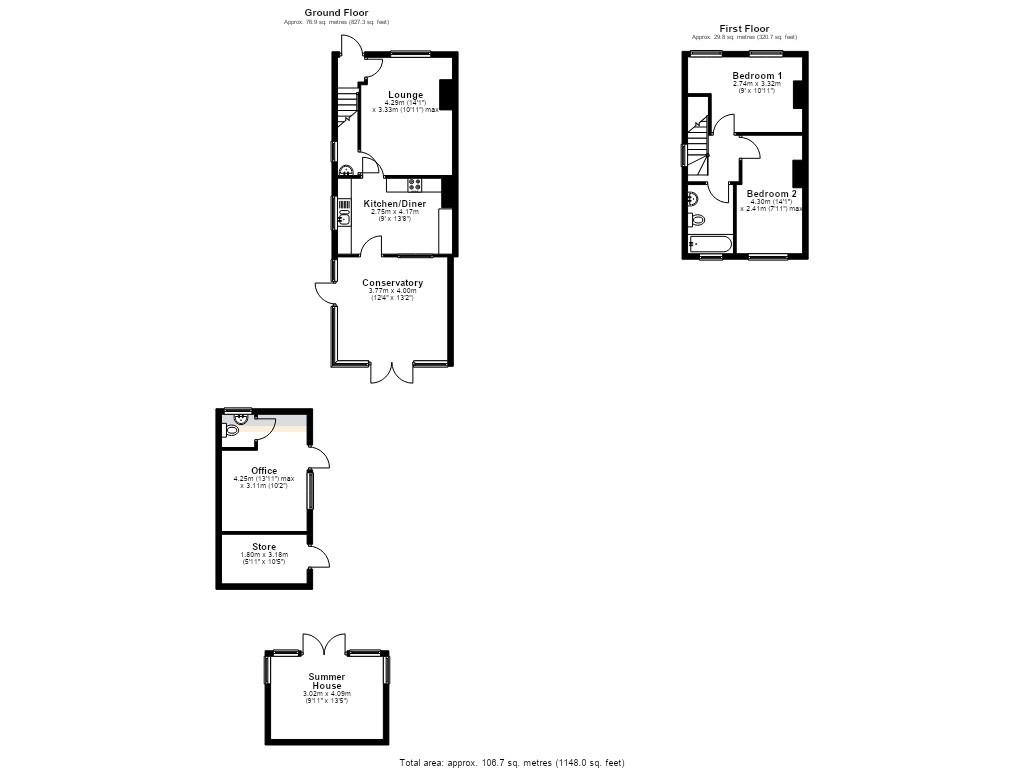 Hallfield Terrace, Ely floorplan