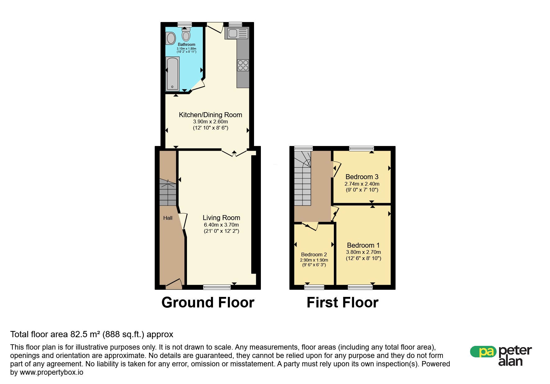 62, James Street, Ferndale floorplan