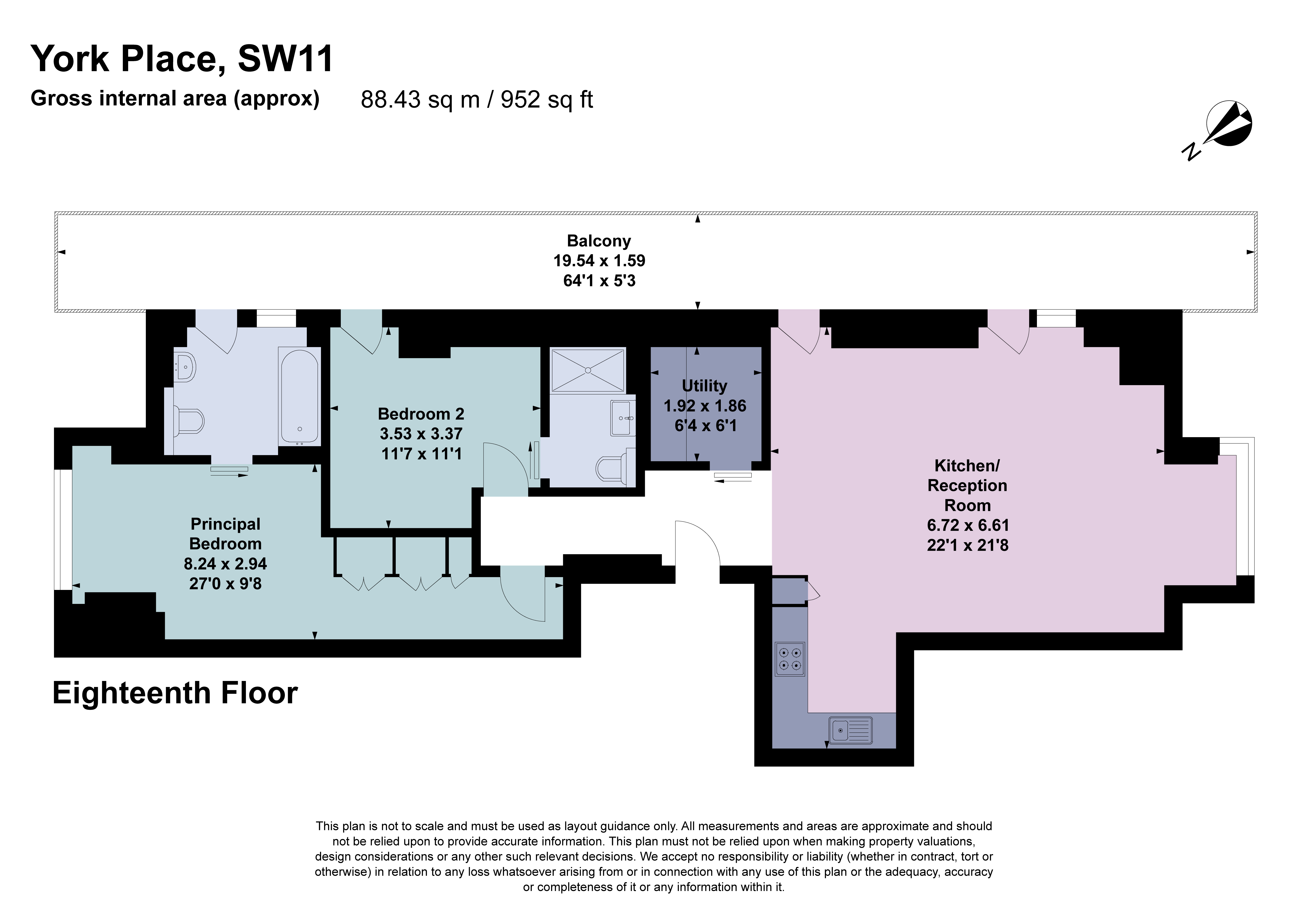 Apartment 117, Coda Residences, 6, York Place, London floorplan