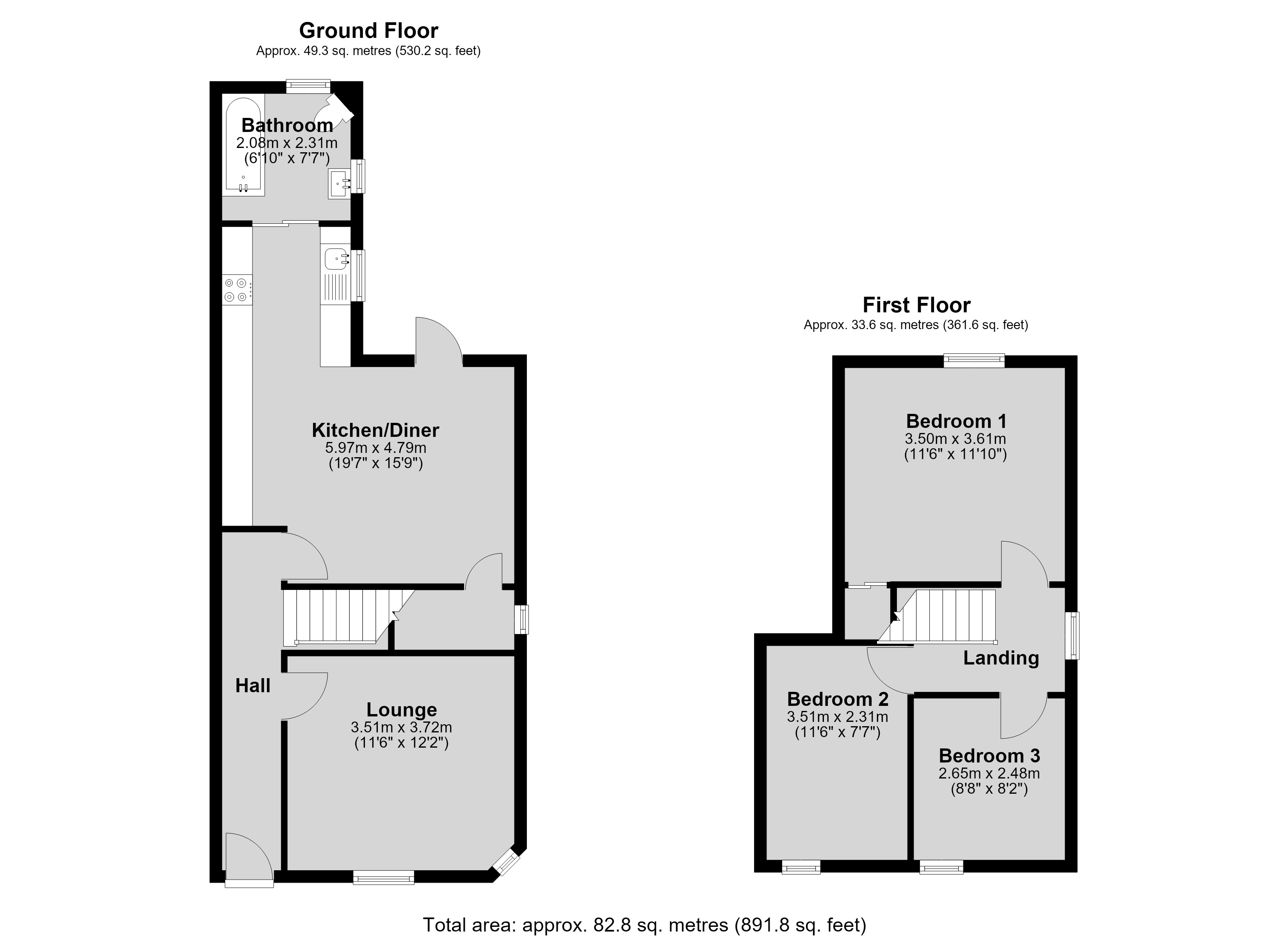 33, Sincil Bank, Lincoln floorplan