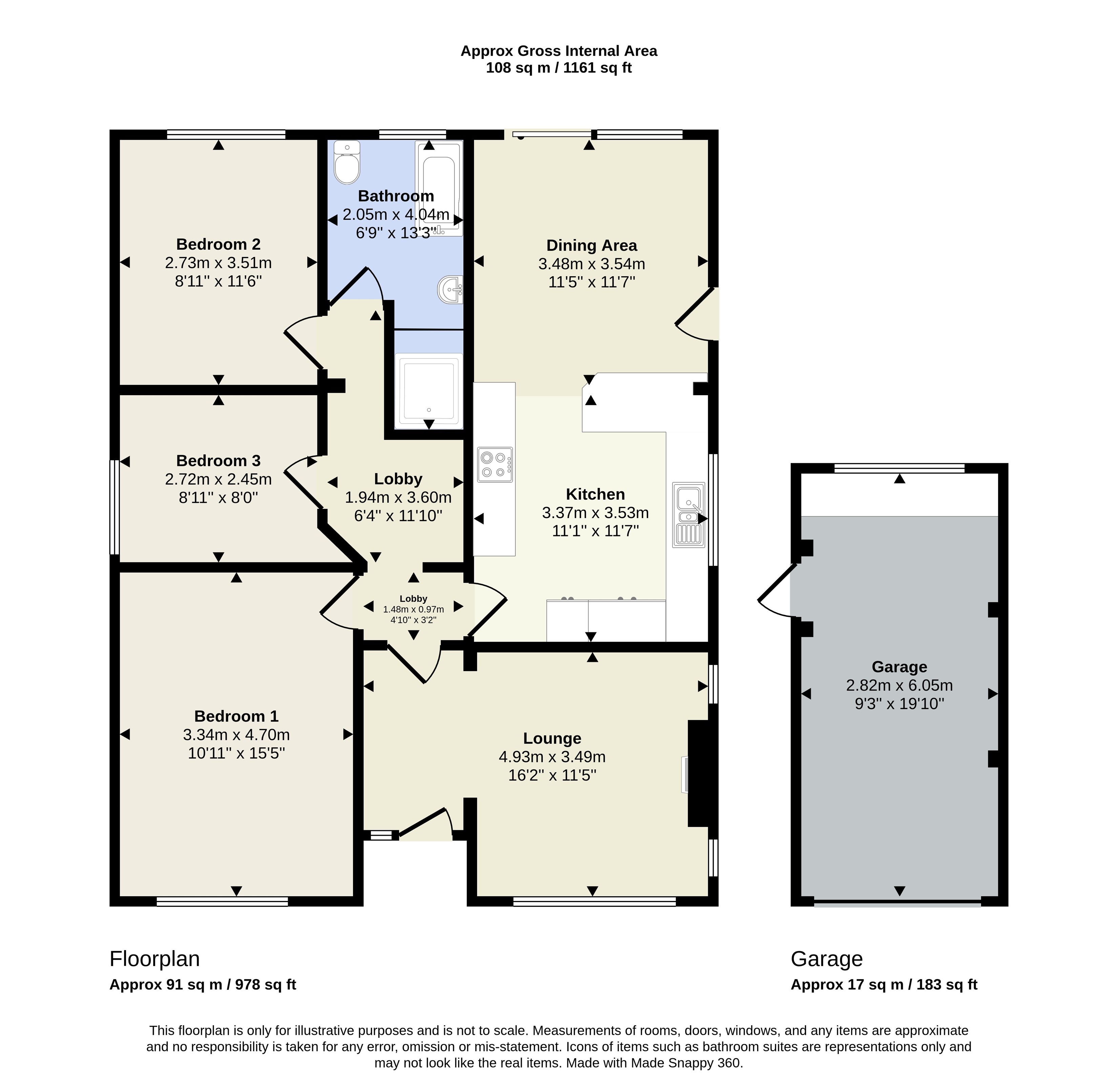71, Nottingham Road, Trowell, Nottingham floorplan
