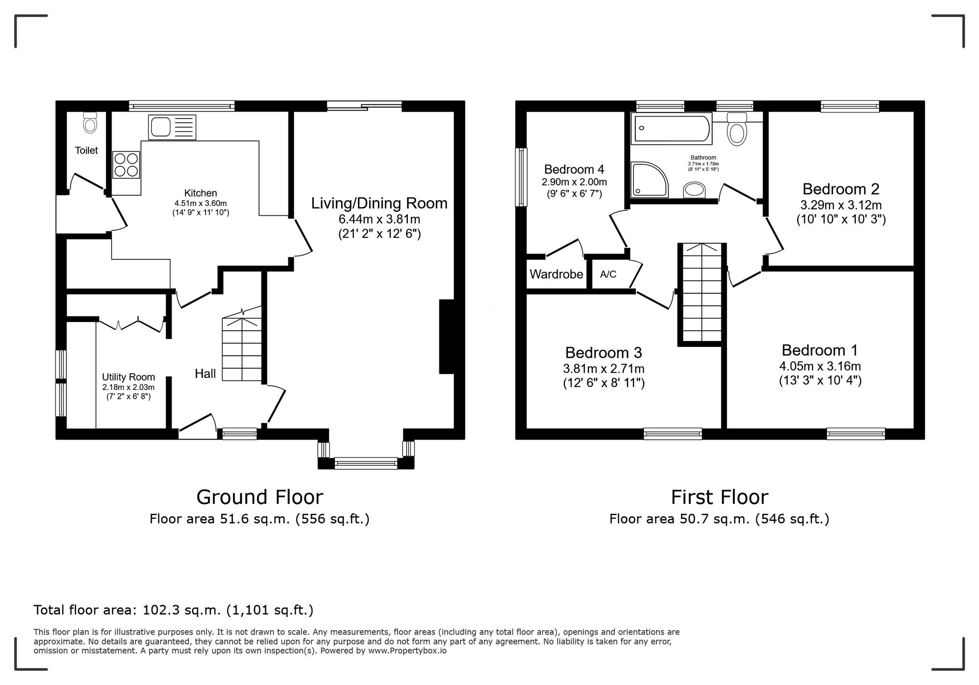 8 Martyrs Avenue, Crawley floorplan