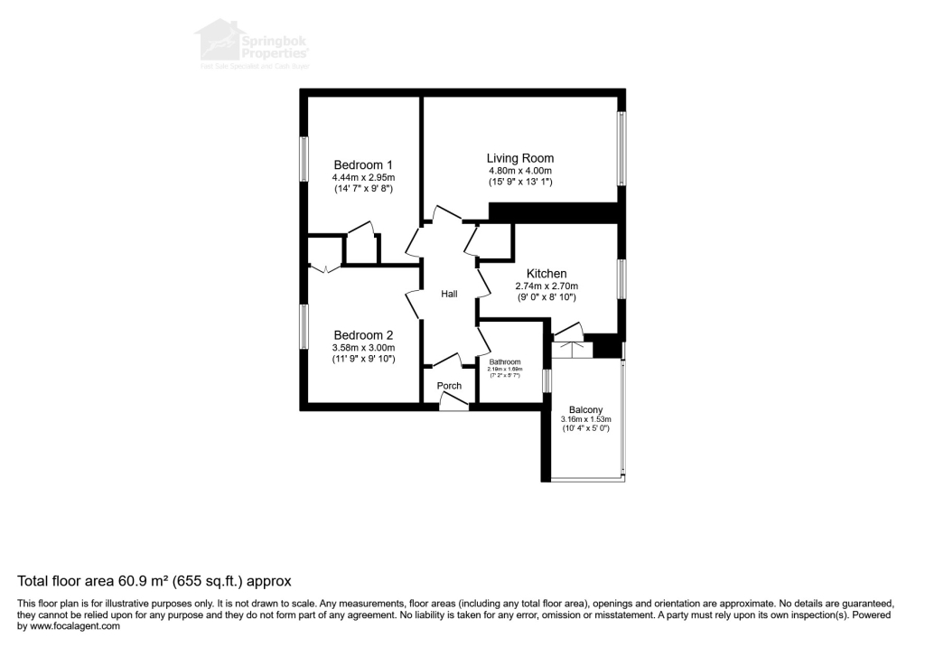 127, Provost Fraser Drive, Aberdeen floorplan