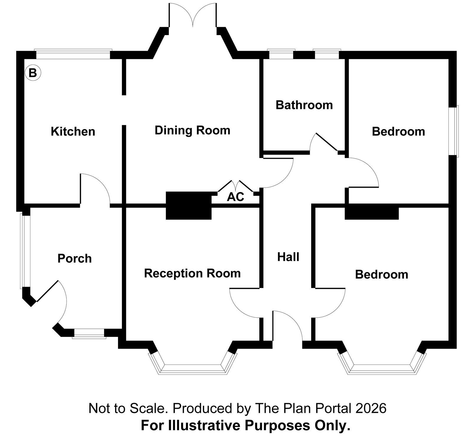 70, Moorside Road, Bournemouth floorplan