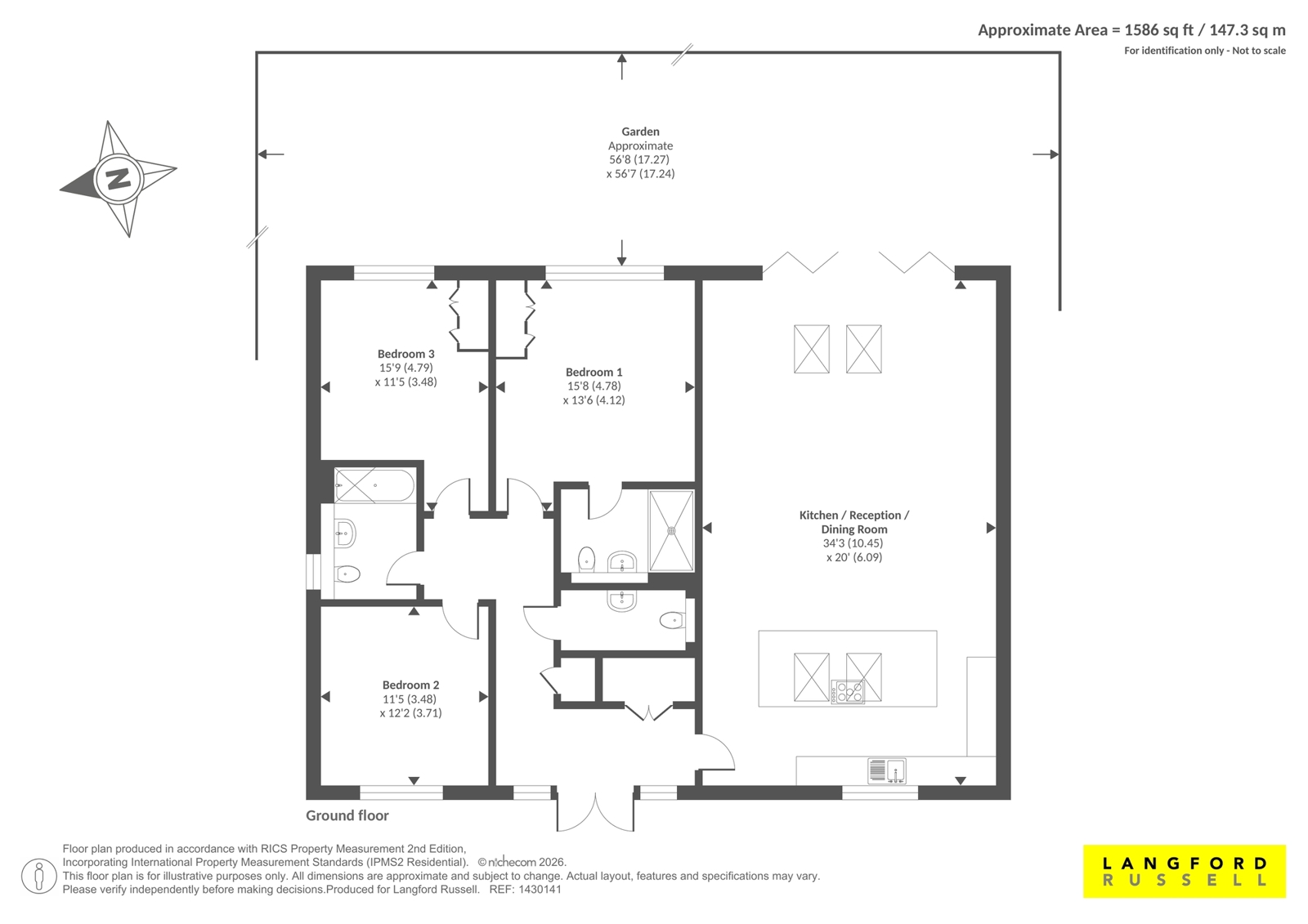1, Hill Top Place, Westerham floorplan