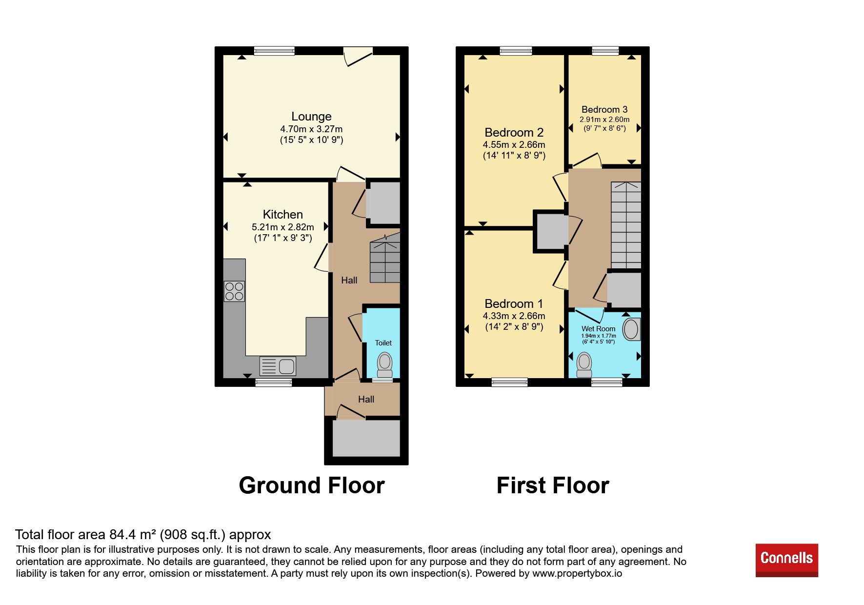 Churchward Close, Stourbridge floorplan