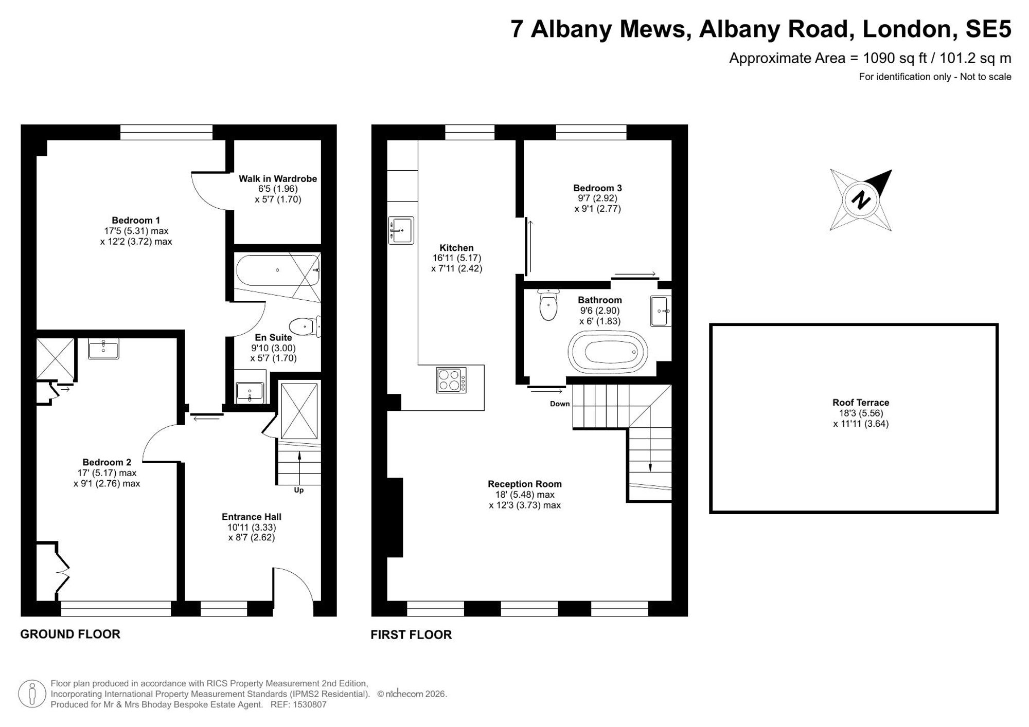 7 Albany Mews, Camberwell floorplan