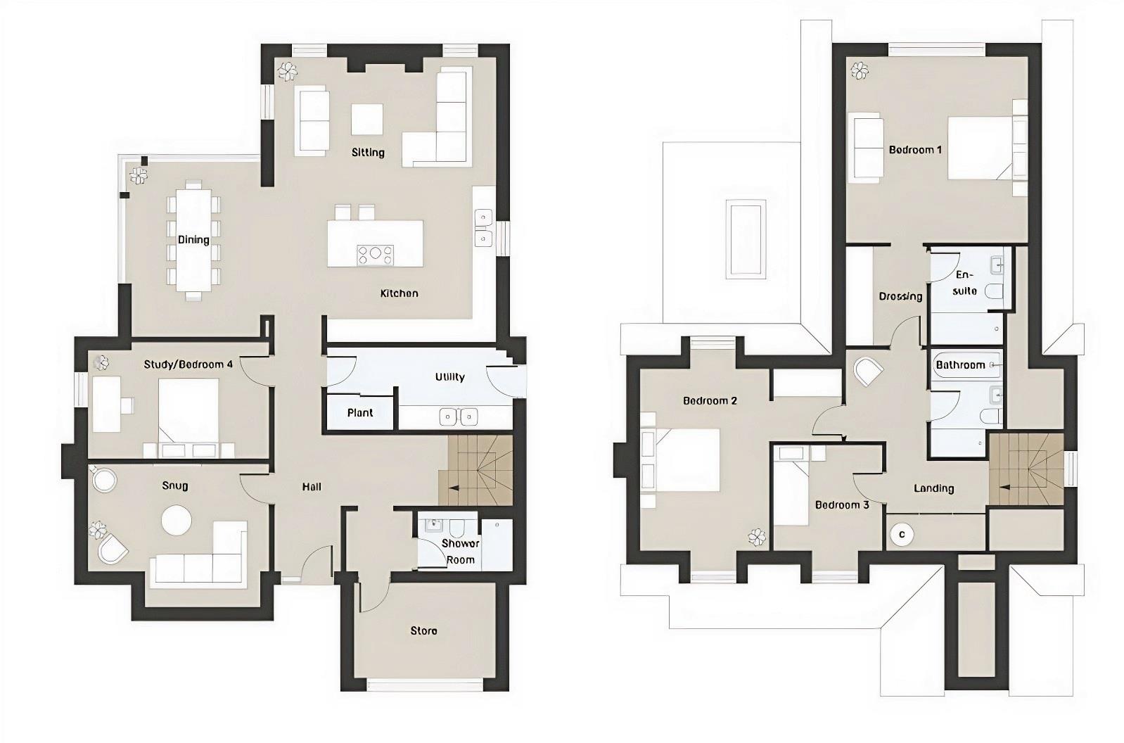 Meadow Brook, lower cladswell lane, Cookhill Alcester floorplan