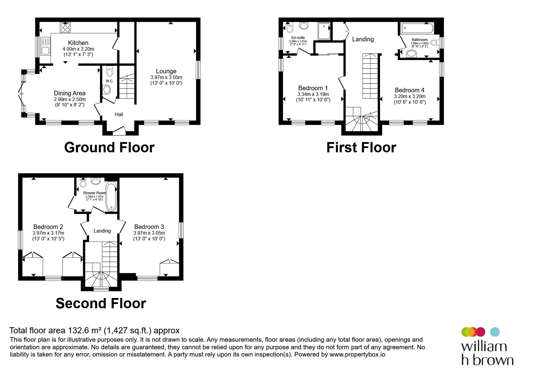 31, Sparrowhawk Place, Hatfield floorplan