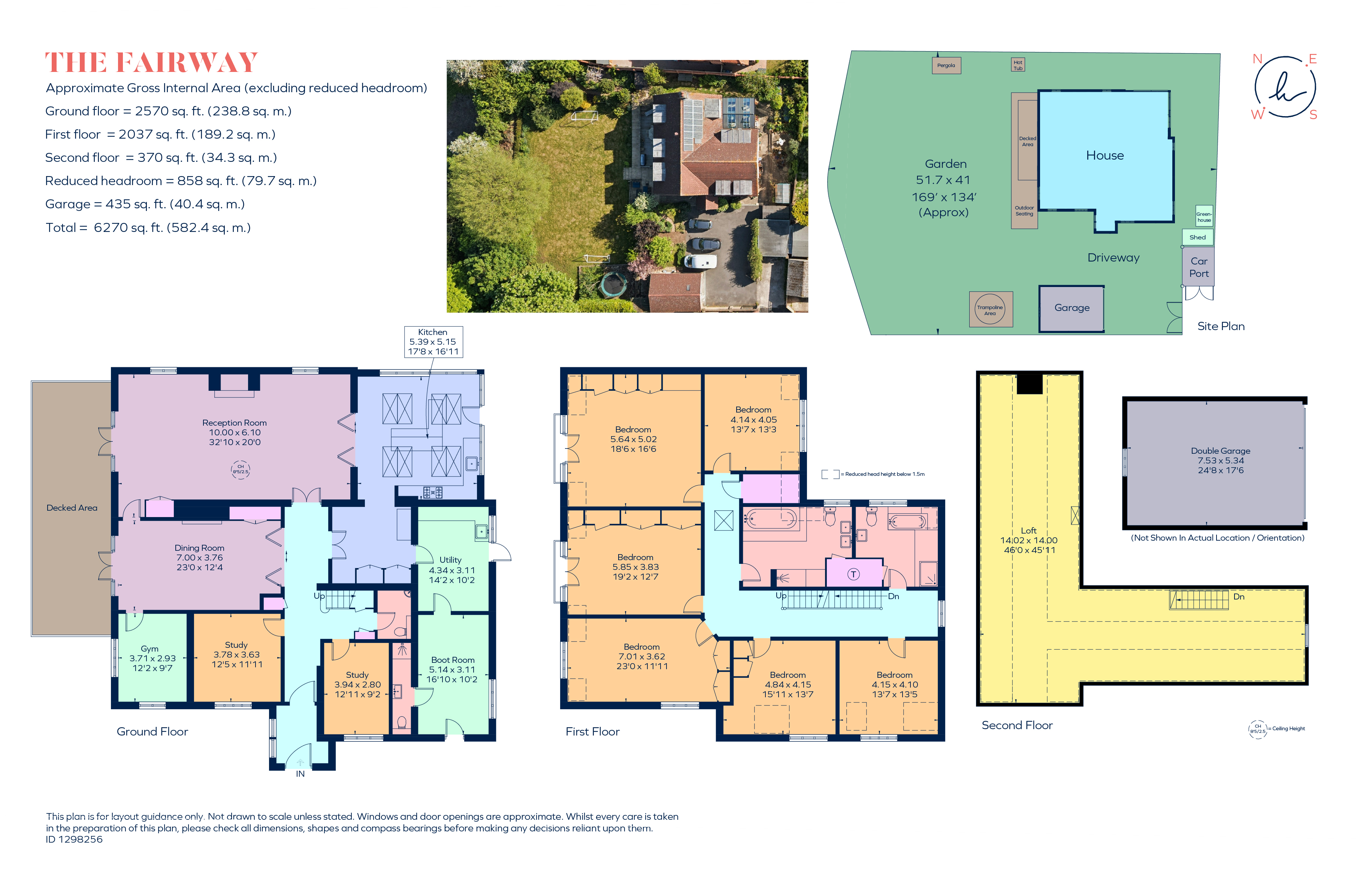 Dormy House, The Fairway, London floorplan