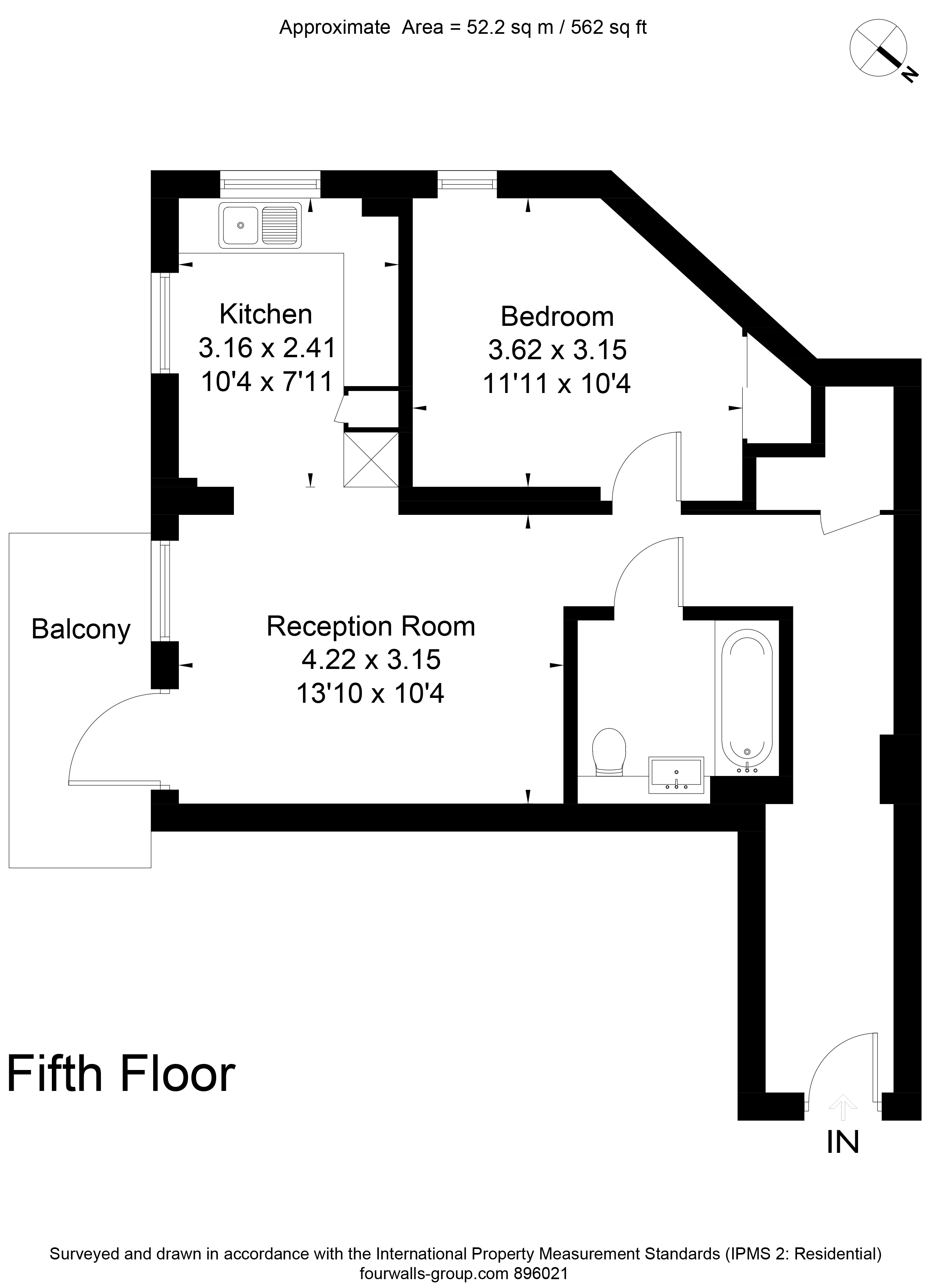 3 Knights Road, Silvertown floorplan